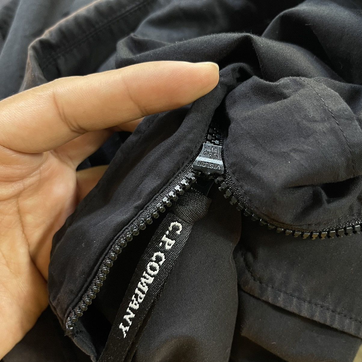C.P. Company Rare! CP Company Gabardine Zipper Sun Fades Overshirt Lense Size US XL / EU 56 / 4 - 16 Thumbnail