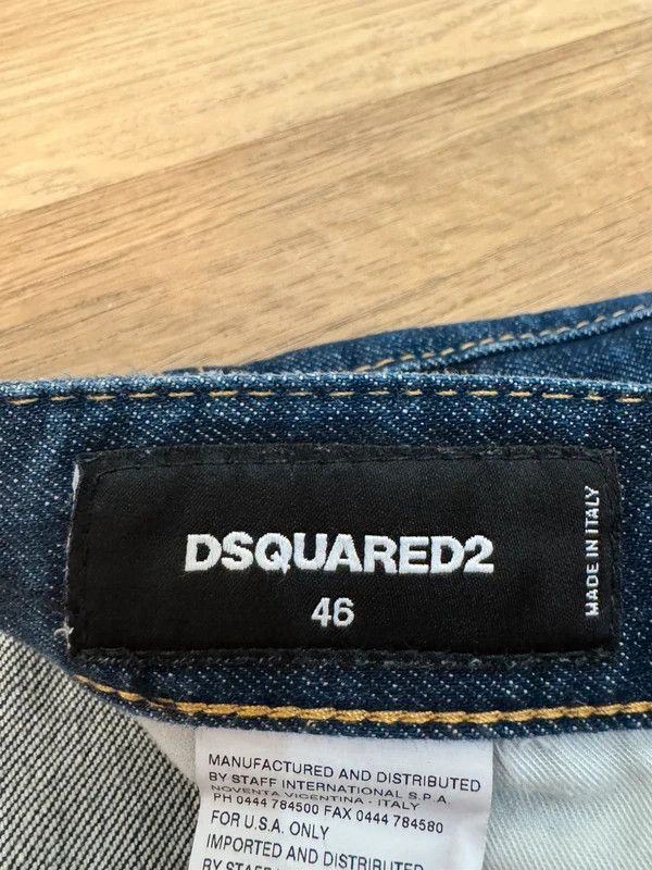 Dsquared2 Dsquared2 Slim Jean Jeans Italy size 46 Navy Denim like new Size US 30 / EU 46 - 15 Thumbnail
