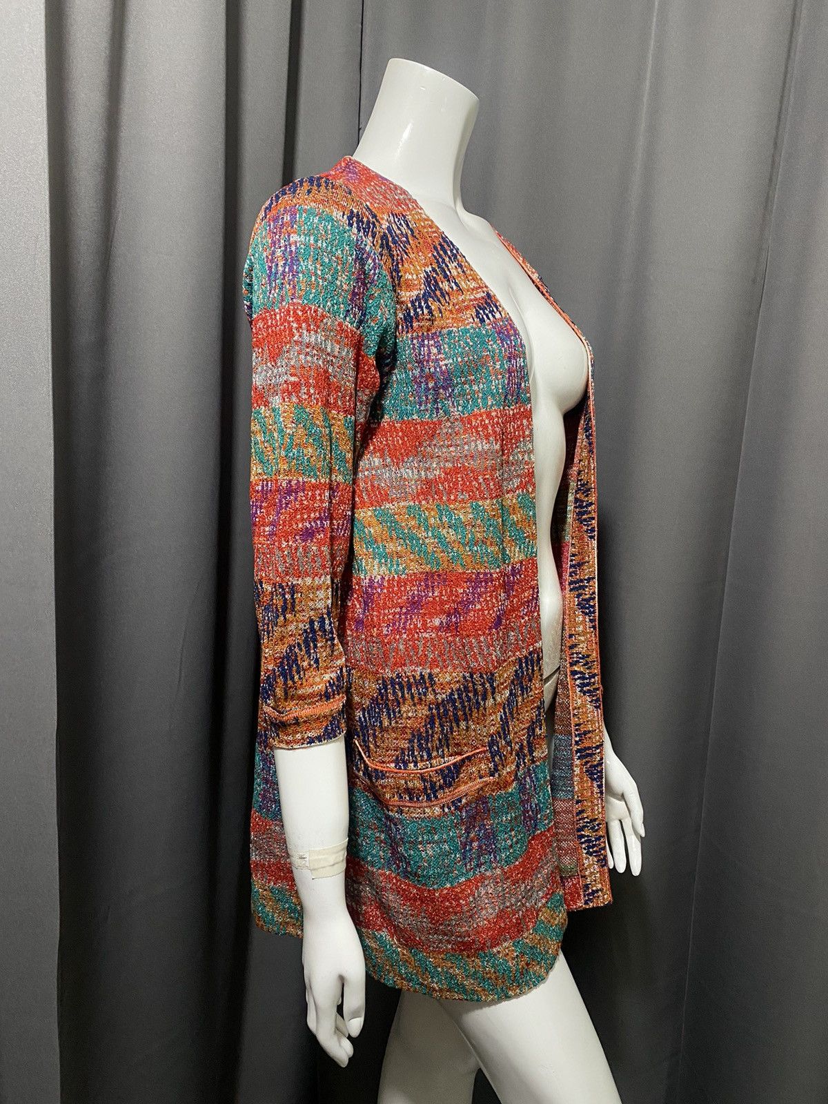 Missoni Archive Missoni Multicolored Knit Cardigan Size M / US 6-8 / IT 42-44 - 1 Thumbnail