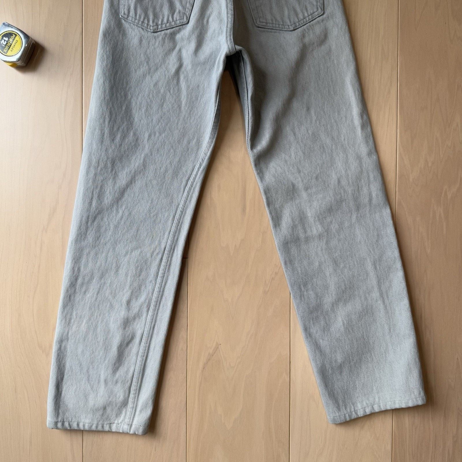 Levi's Vintage Levis 701 Jeans 25 Gray 80s Light Wash Made USA Size 25" / US 0 / IT 36 - 8 Thumbnail