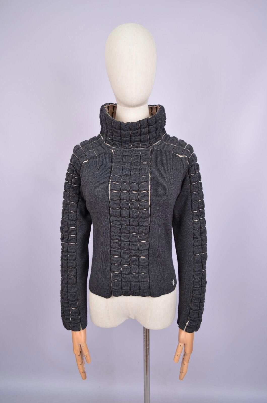 Chanel Chanel Womens Wool Sweater Knit Size FR40 M Medium LOGO CC Size M / US 6-8 / IT 42-44 - 1 Thumbnail