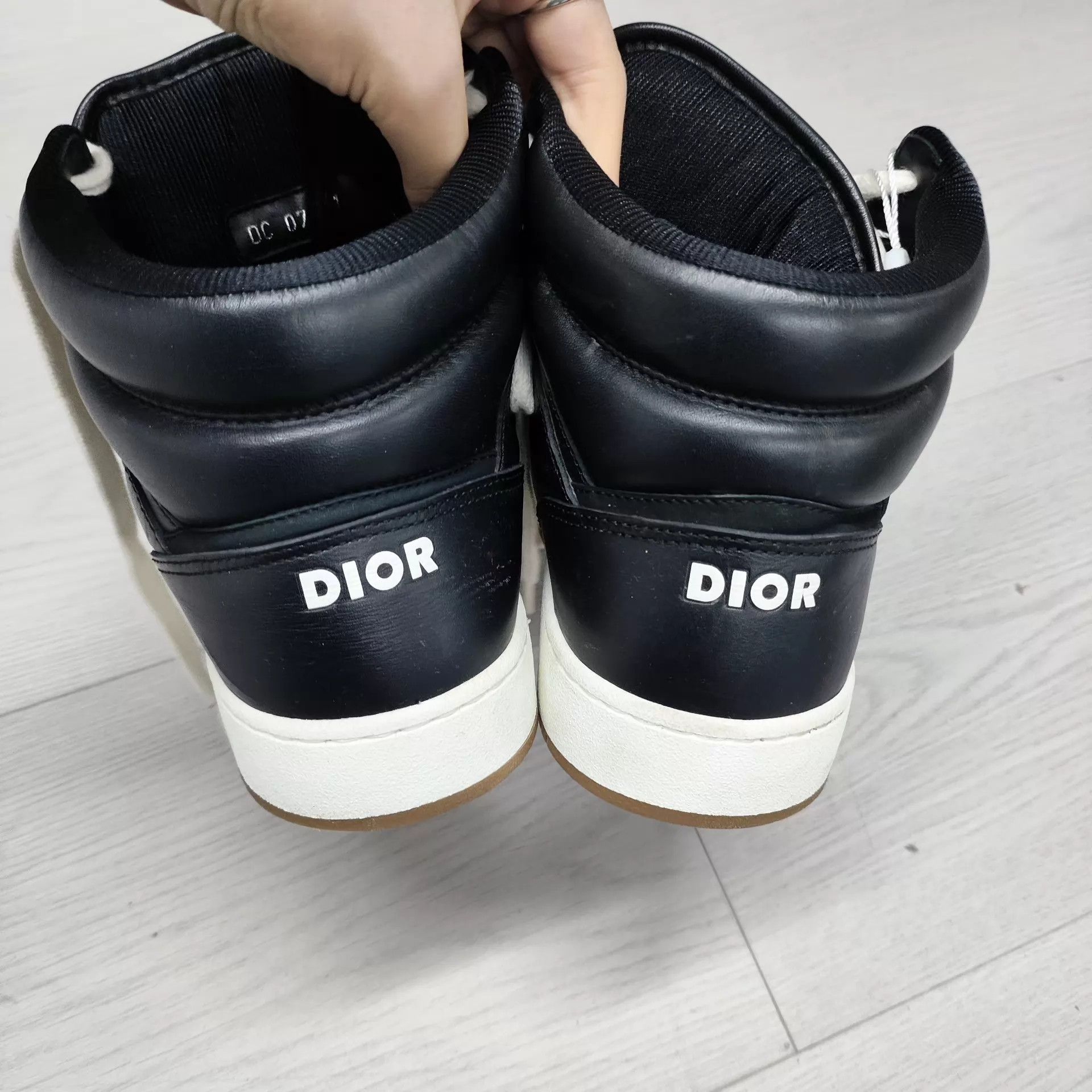 Dior Dior Black Leather Flat Shoes Size 41 Size US 8 / EU 41 - 2 Thumbnail