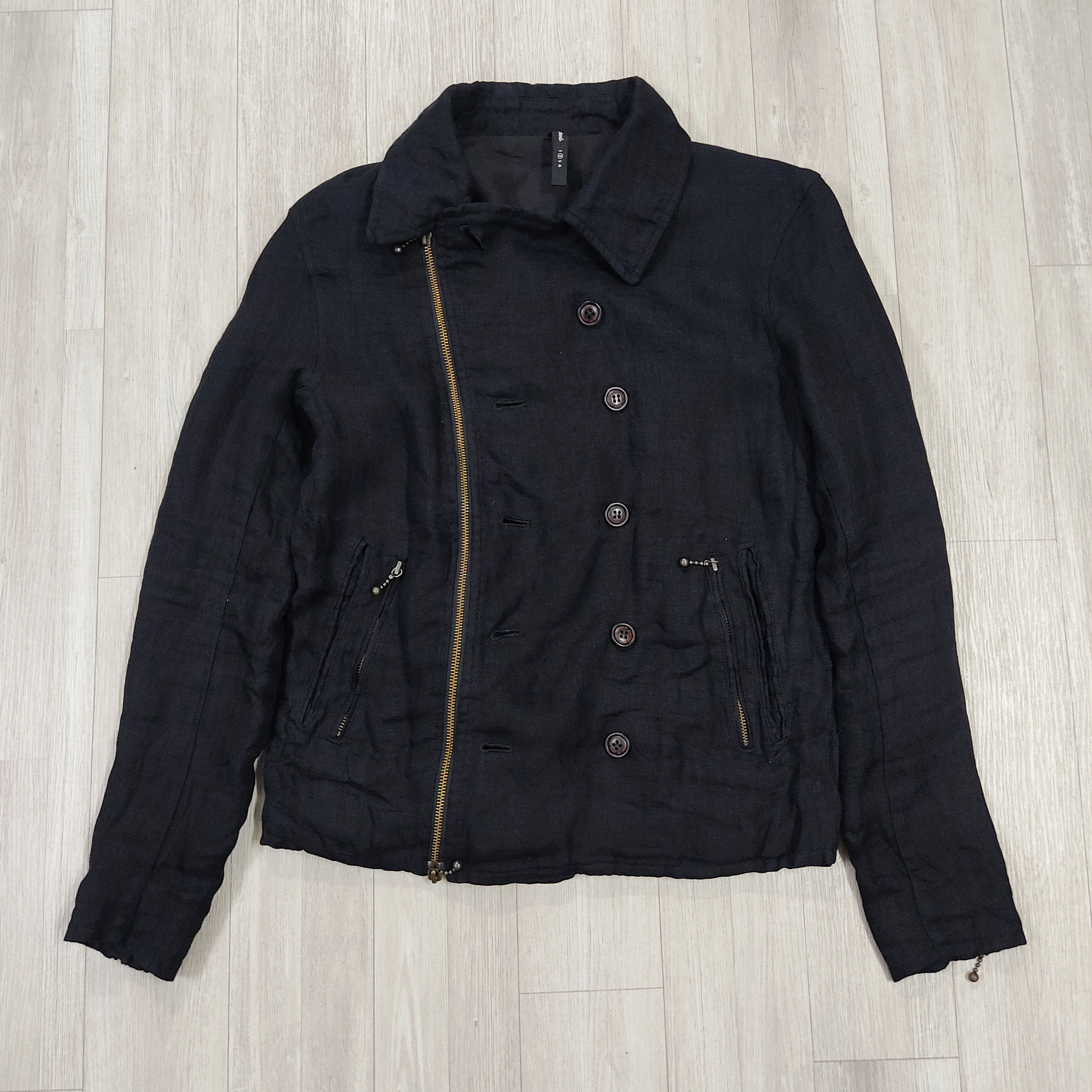 If Six Was Nine Glamb I6W9 Inspired Hemp Cotton Double Breasted Jacket Size US S / EU 44-46 / 1 - 3 Thumbnail