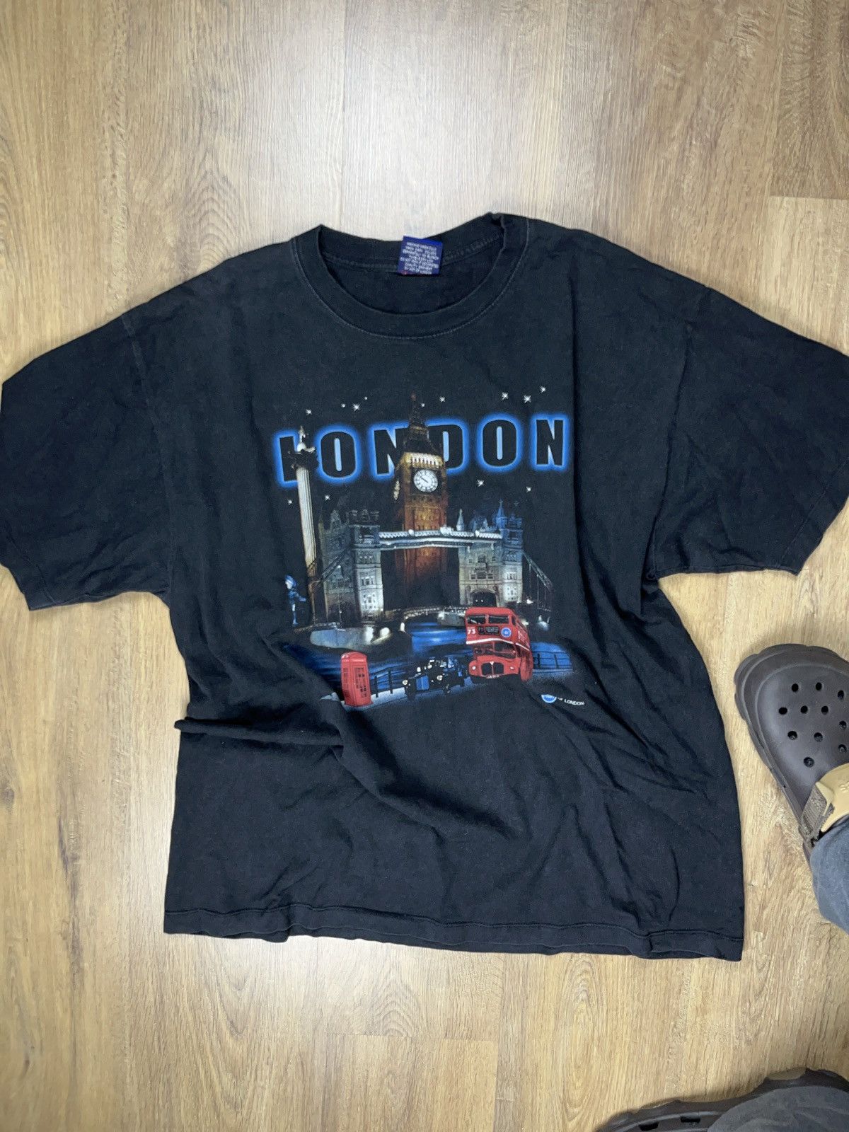 Other ➕sunfade london vintage tourist t-shirt souvenir y2k Size US XL / EU 56 / 4 - 2 Thumbnail