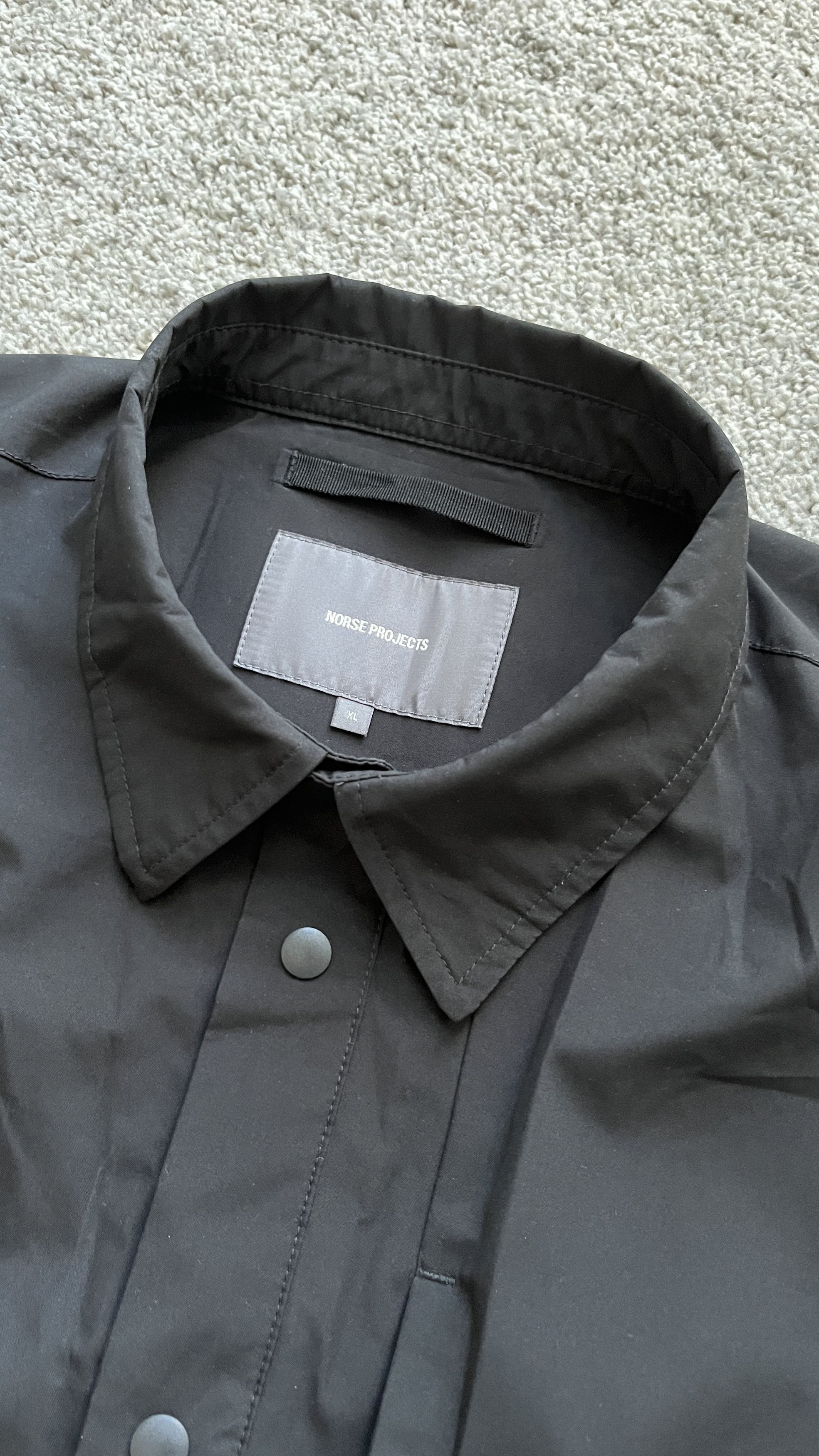 Norse Projects Norse Projects Jens 1.0 Gore Tex Infinium Shirt Jacket XL Size US XL / EU 56 / 4 - 14 Thumbnail
