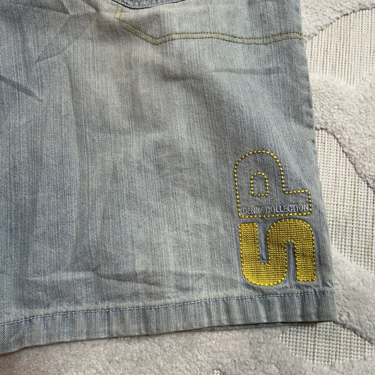 Southpole Southpole Shorts Baggy Vintage Y2K Jorts Size 36 Yellow Tab Size US 38 / EU 54 - 5 Thumbnail