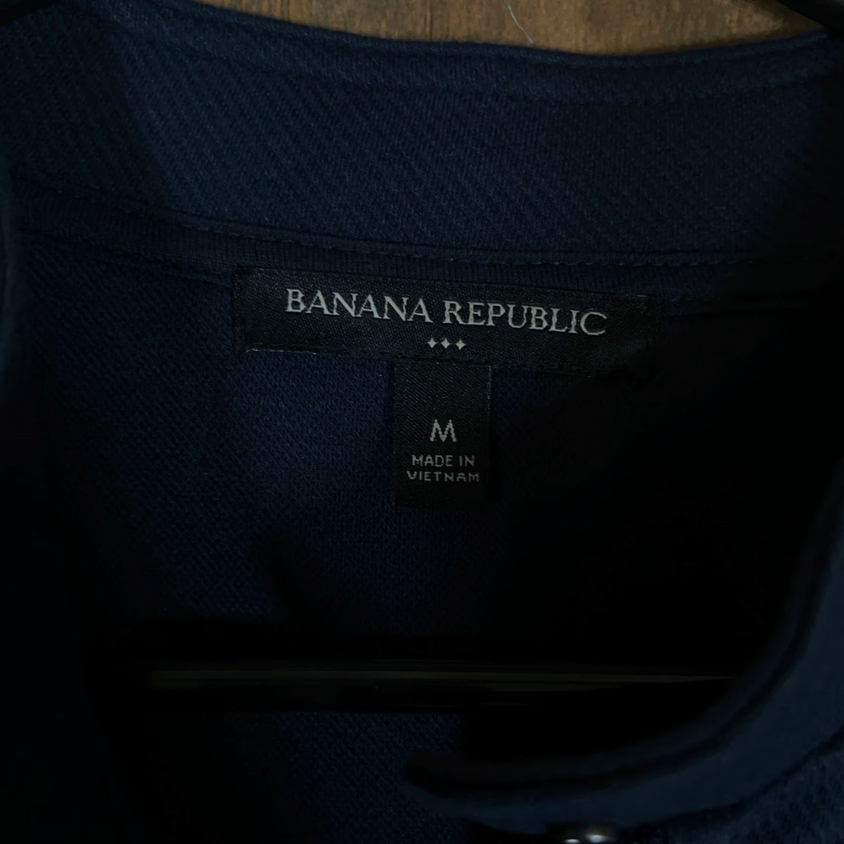 Banana Republic Banana Republic Jacket Womens Navy Full Zip Cropped Academia Stretch Medium Size M / US 6-8 / IT 42-44 - 5 Thumbnail