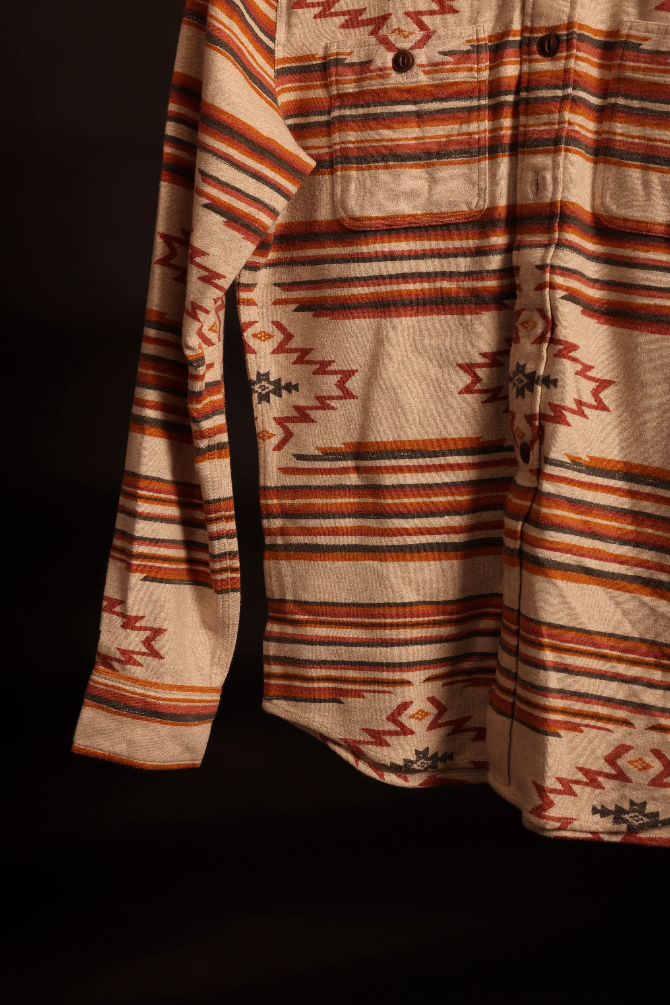 Faherty Faherty Good Feather Knit Alpine Shirt Button Aztec Size US S / EU 44-46 / 1 - 8 Thumbnail