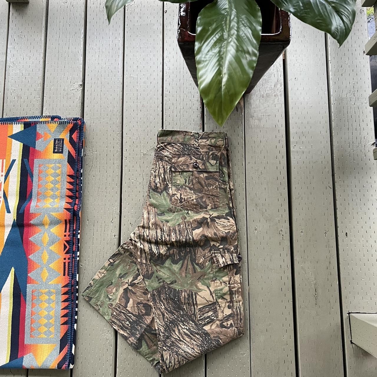 Realtree × Wrangler Crazy Vintage Realtree Camo Pants Size US 34 / EU 50 - 3 Thumbnail