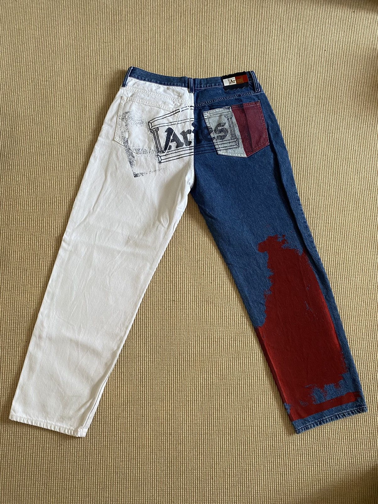Aries × Tommy Hilfiger Rare Aries x Tommy Hilfiger jeans split 