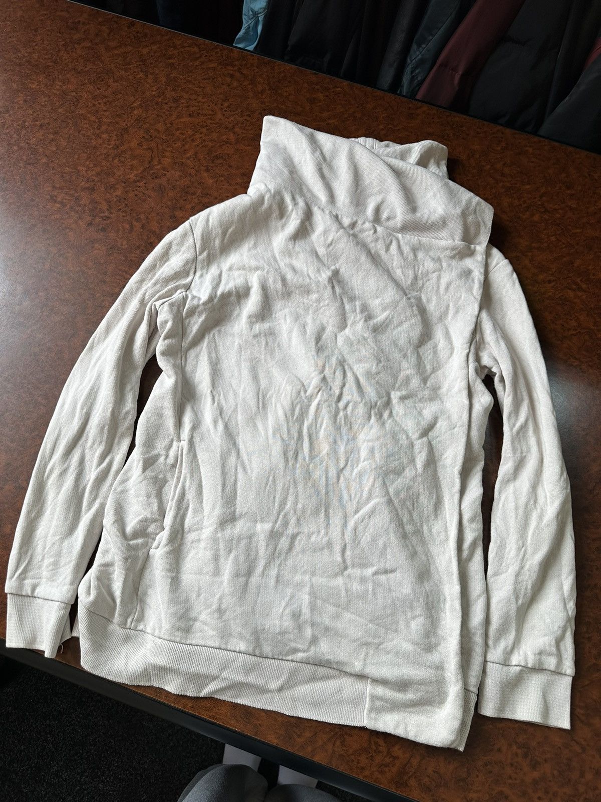 Allsaints × If Six Was Nine Y2k allsaints Cardigan zip cyber sweater chrome desert Size US M / EU 48-50 / 2 - 1 Thumbnail