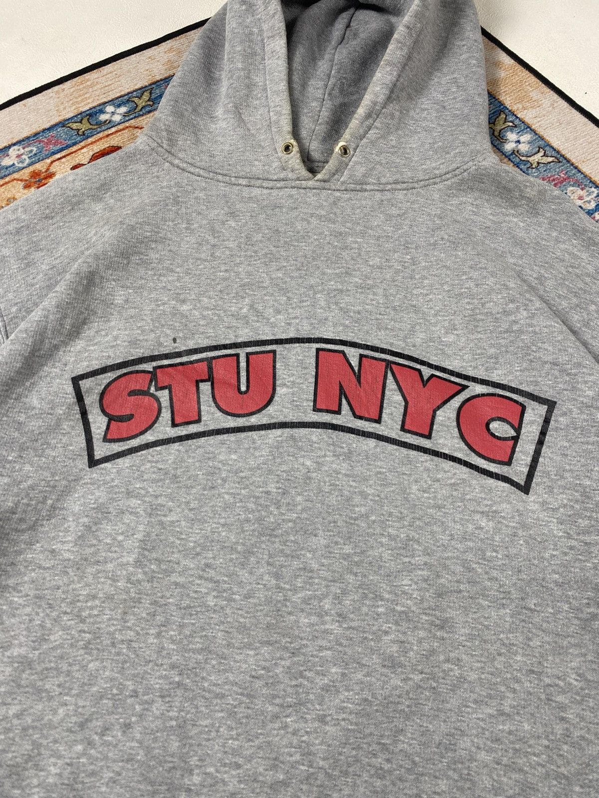 Stussy Vintage Stussy Rip Off Run DMC Hooded Size US XL / EU 56 / 4 - 3 Thumbnail