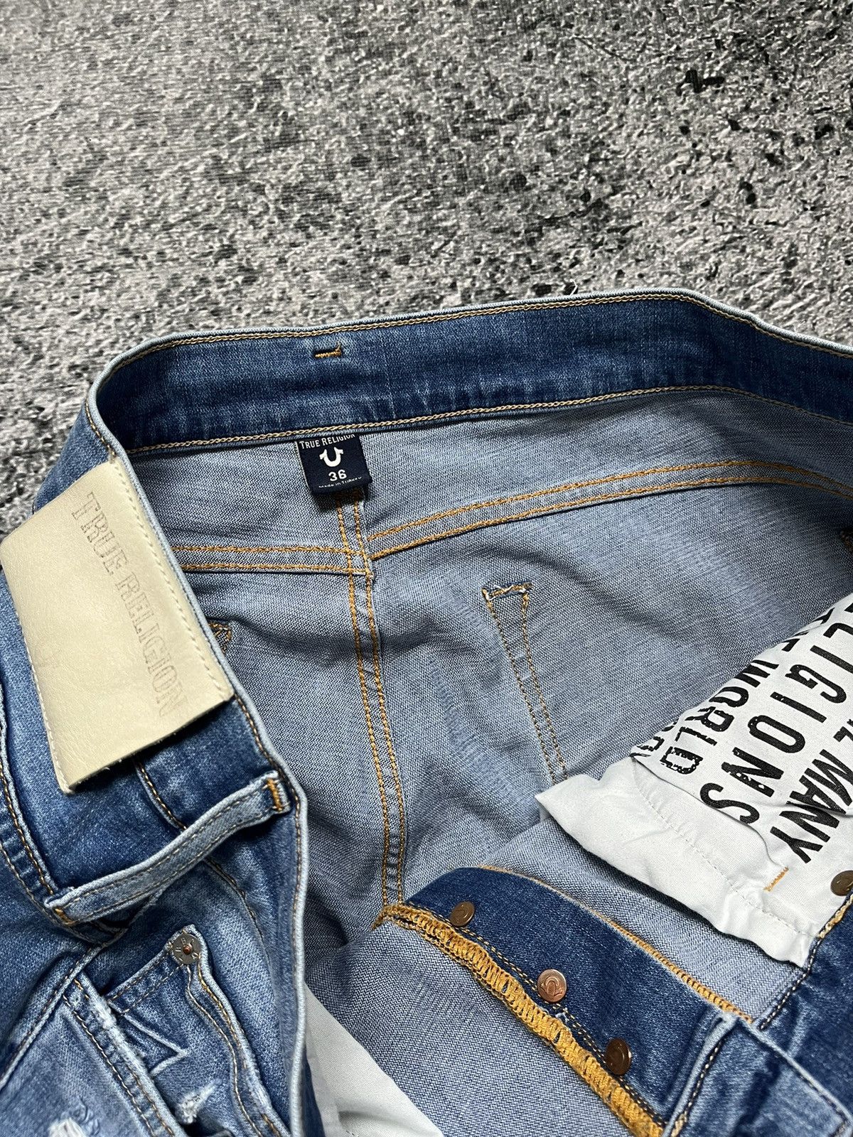 True Religion True Religion Men New rocco jeans Size US 32 / EU 48 - 6 Thumbnail
