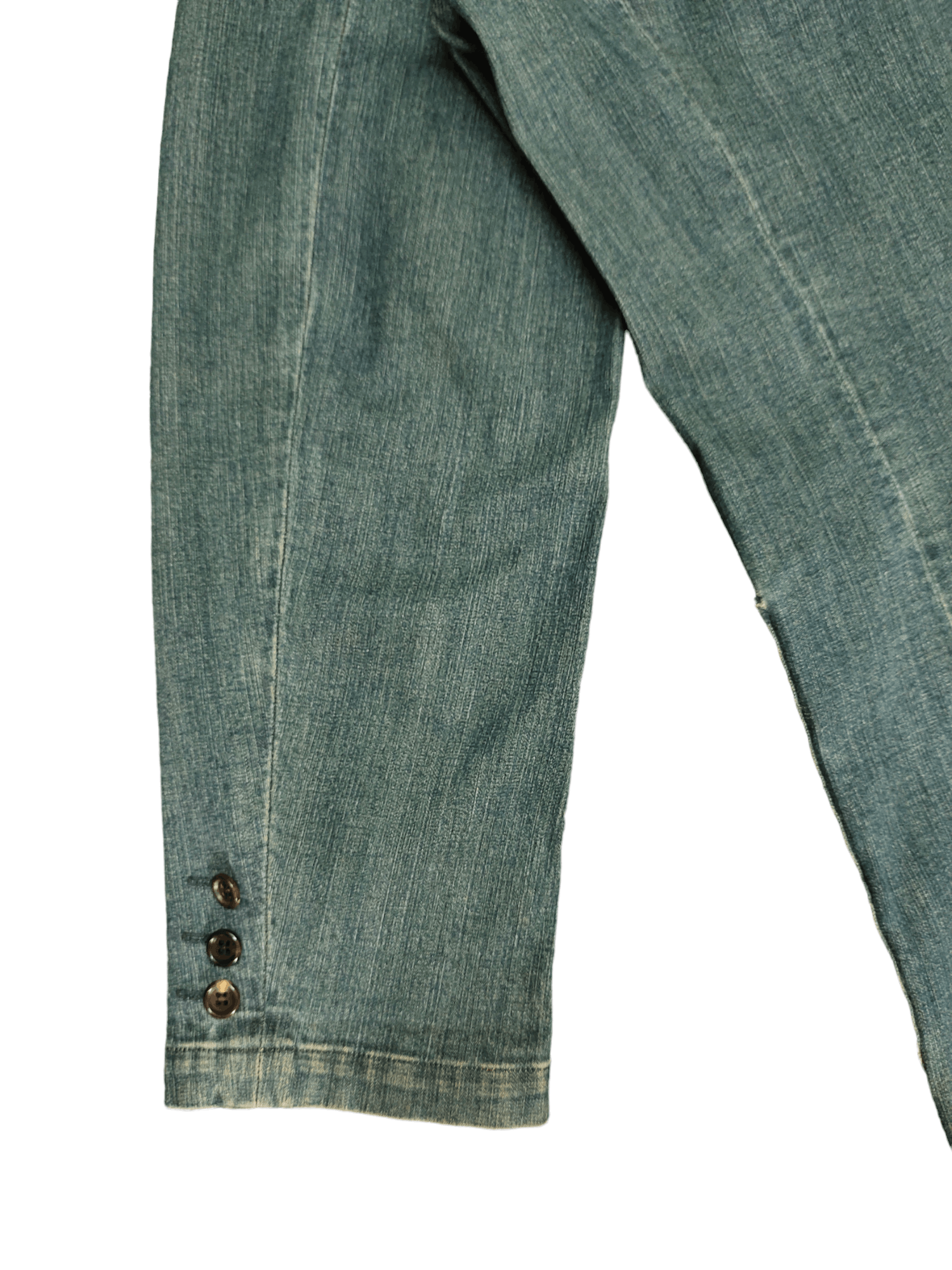 If Six Was Nine Papas Mademoiselle Non Non Button Denim Jacket Sample Size US M / EU 48-50 / 2 - 15 Thumbnail