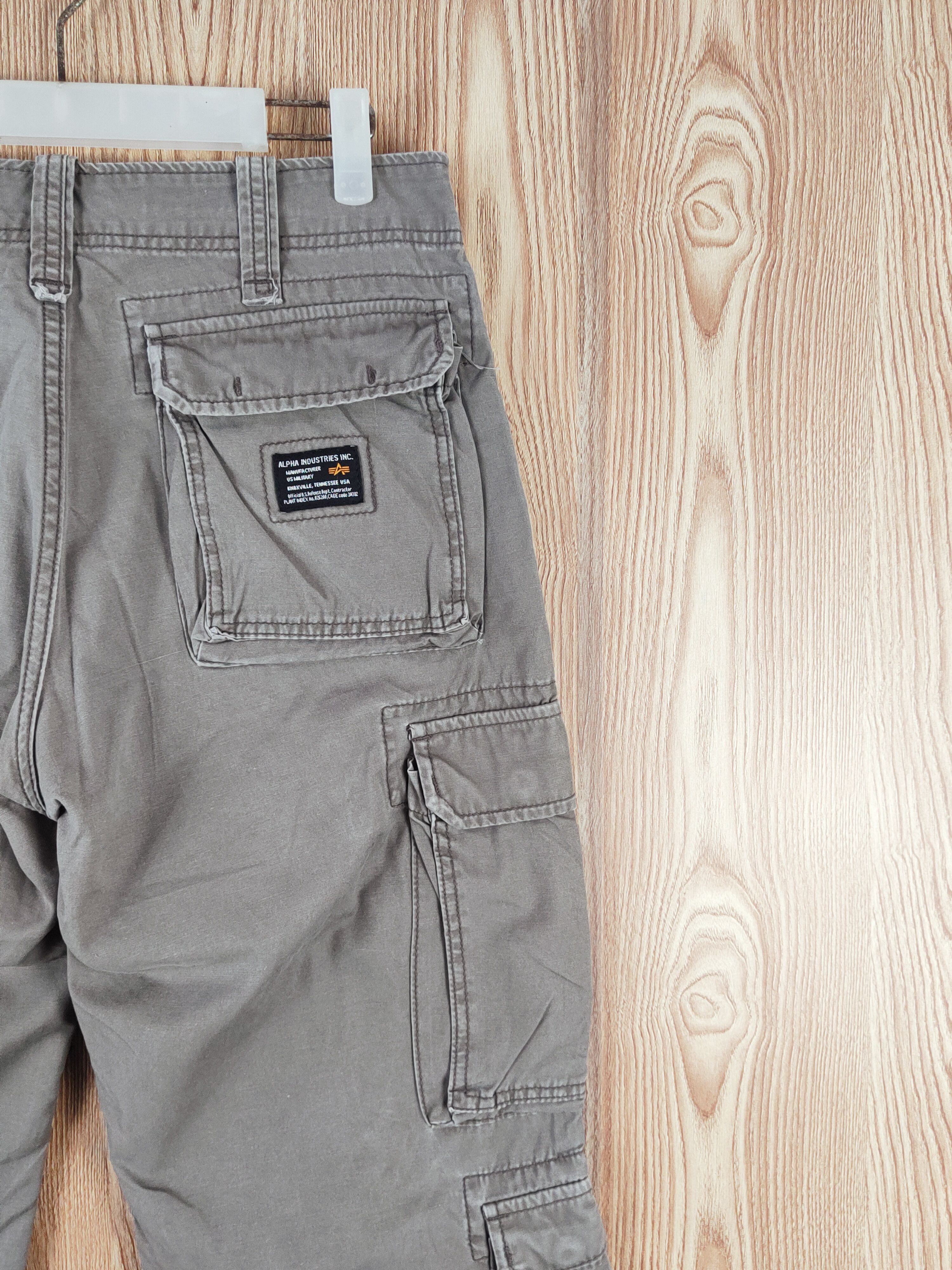 Alpha Industries DL Alpha Industries utility Multipocket Cargo Pants #W077 Size US 31 - 12 Thumbnail