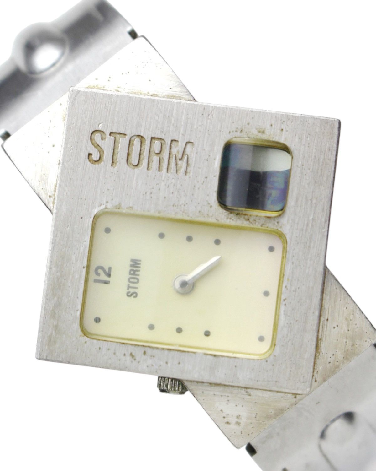 Vintage 1990S STORM CYCLOID – GEOMETRIC REBEL STEEL WATCH Size ONE SIZE - 3 Thumbnail