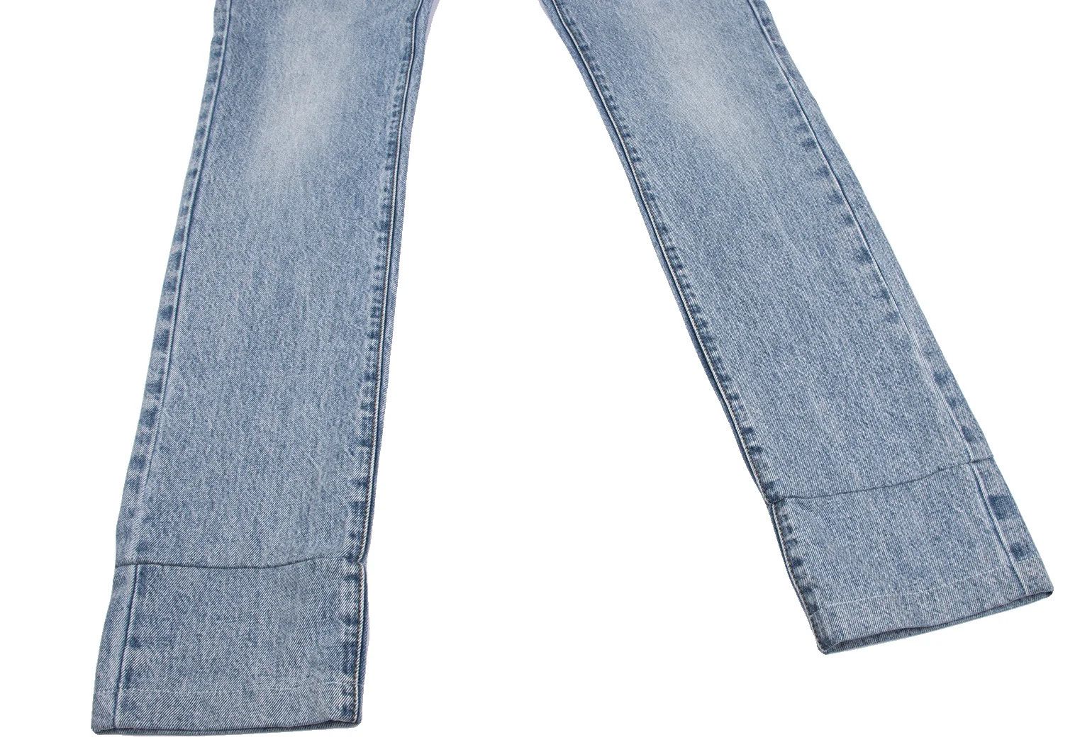 Maison Margiela Slim Reconstructed Denim Pants in Indigo Light Size US 30 / EU 46 - 7 Thumbnail