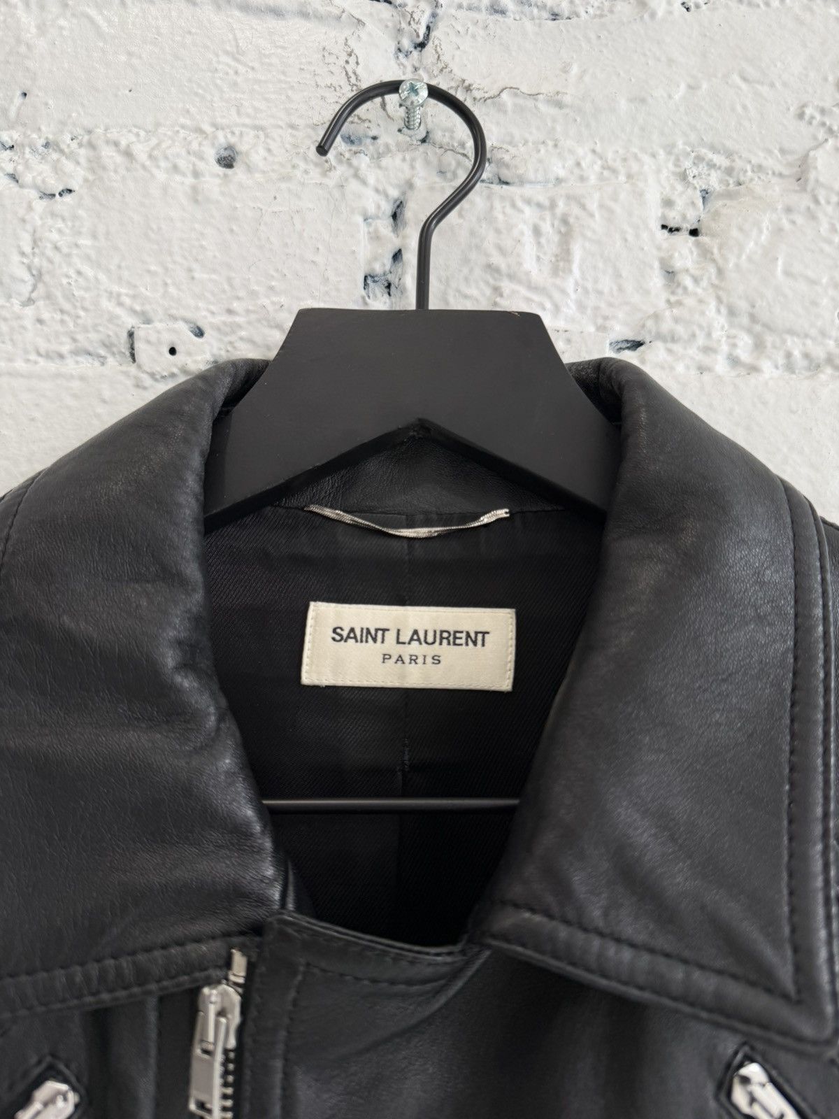 Saint Laurent Paris F/W 2015 SAINT LAURENT MULTI ZIP LEATHER JACKET Size US M / EU 48-50 / 2 - 6 Thumbnail
