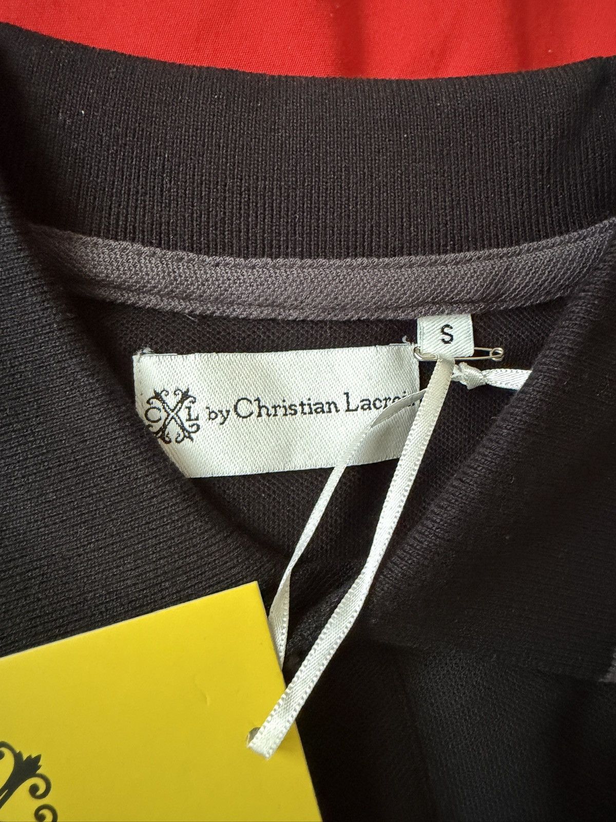 Christian Lacroix Christian Lacroix Men’s Black Polo Shirt size S Size US S / EU 44-46 / 1 - 2 Thumbnail