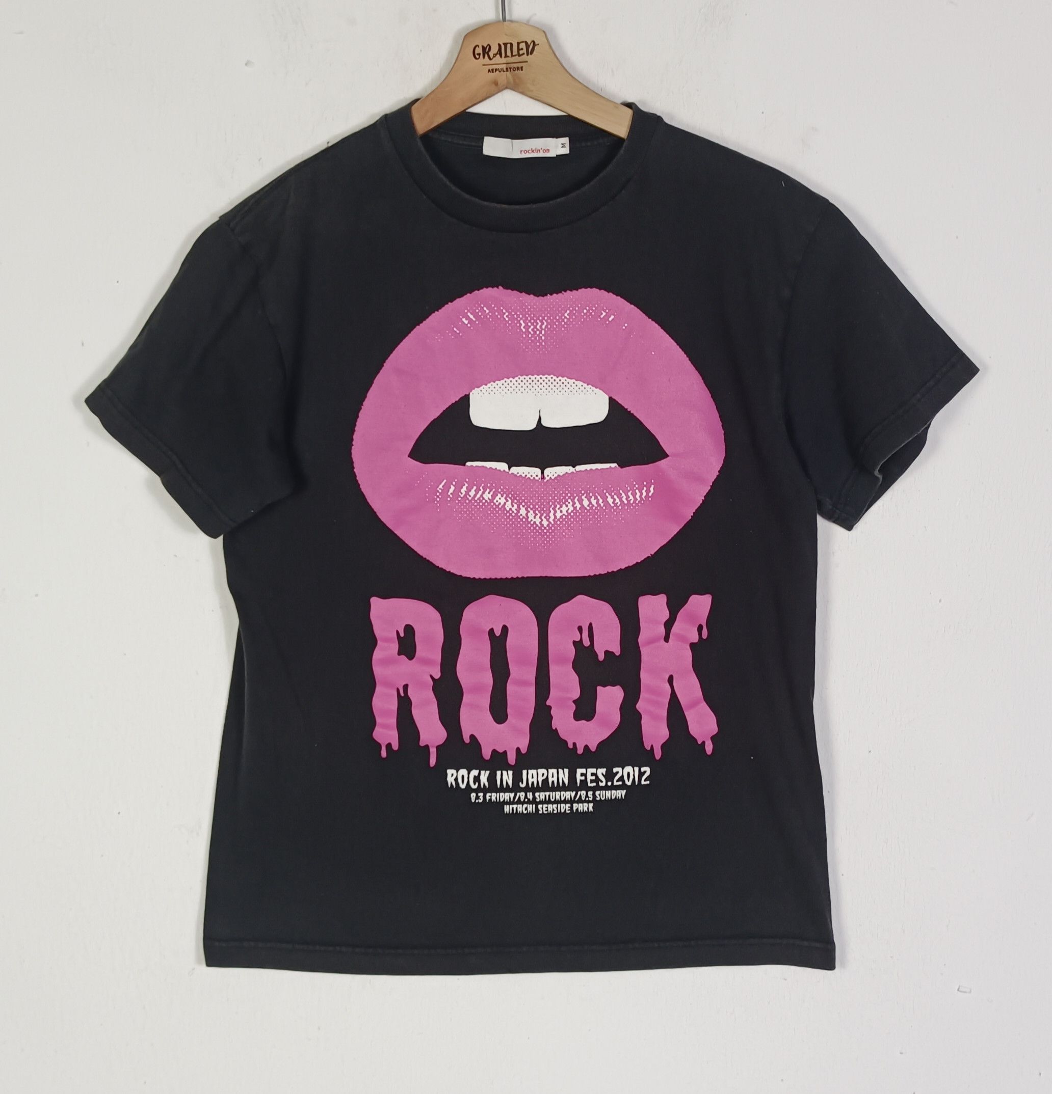 Band Tees × Japanese Brand VINTAGE 2012 ROCK IN JAPAN LIPS FEST TEE 9MM 10-FEET Size US S / EU 44-46 / 1 - 1 Thumbnail
