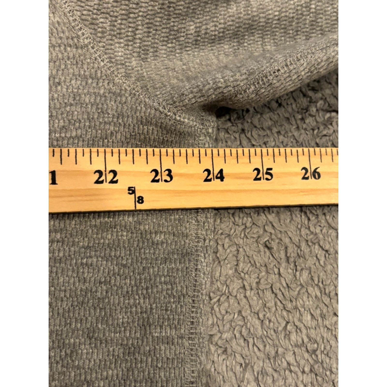Gap VINTAGE GAP Thermal Shirt Mens 2XL Gray Long Sleeve Knit Pullover Athletic Fit Size US XXL / EU 58 / 5 - 3 Thumbnail