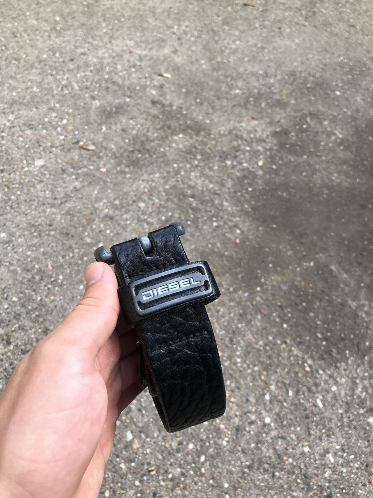 Diesel × Vintage Diesel Leather Vintage Belt Size ONE SIZE - 2 Thumbnail