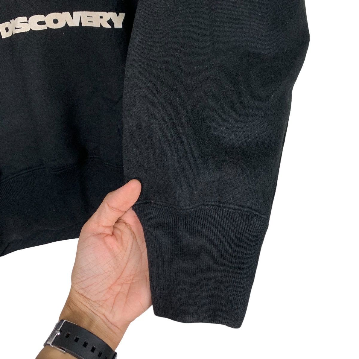 Vintage DOUBLE STEAL Discovery Pullover Hoodies Sweatshirt #0726-C33 Size US M / EU 48-50 / 2 - 12 Thumbnail