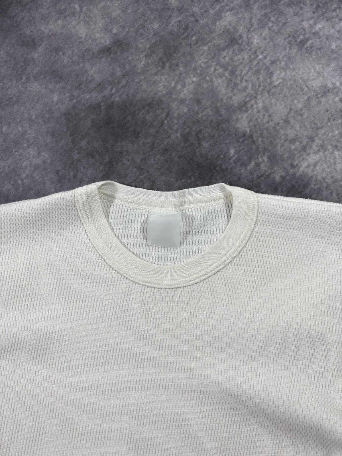 Vintage Vintage Thermal Longsleeve True Vintage Raschel Knit 80s 70s Size US S / EU 44-46 / 1 - 3 Thumbnail