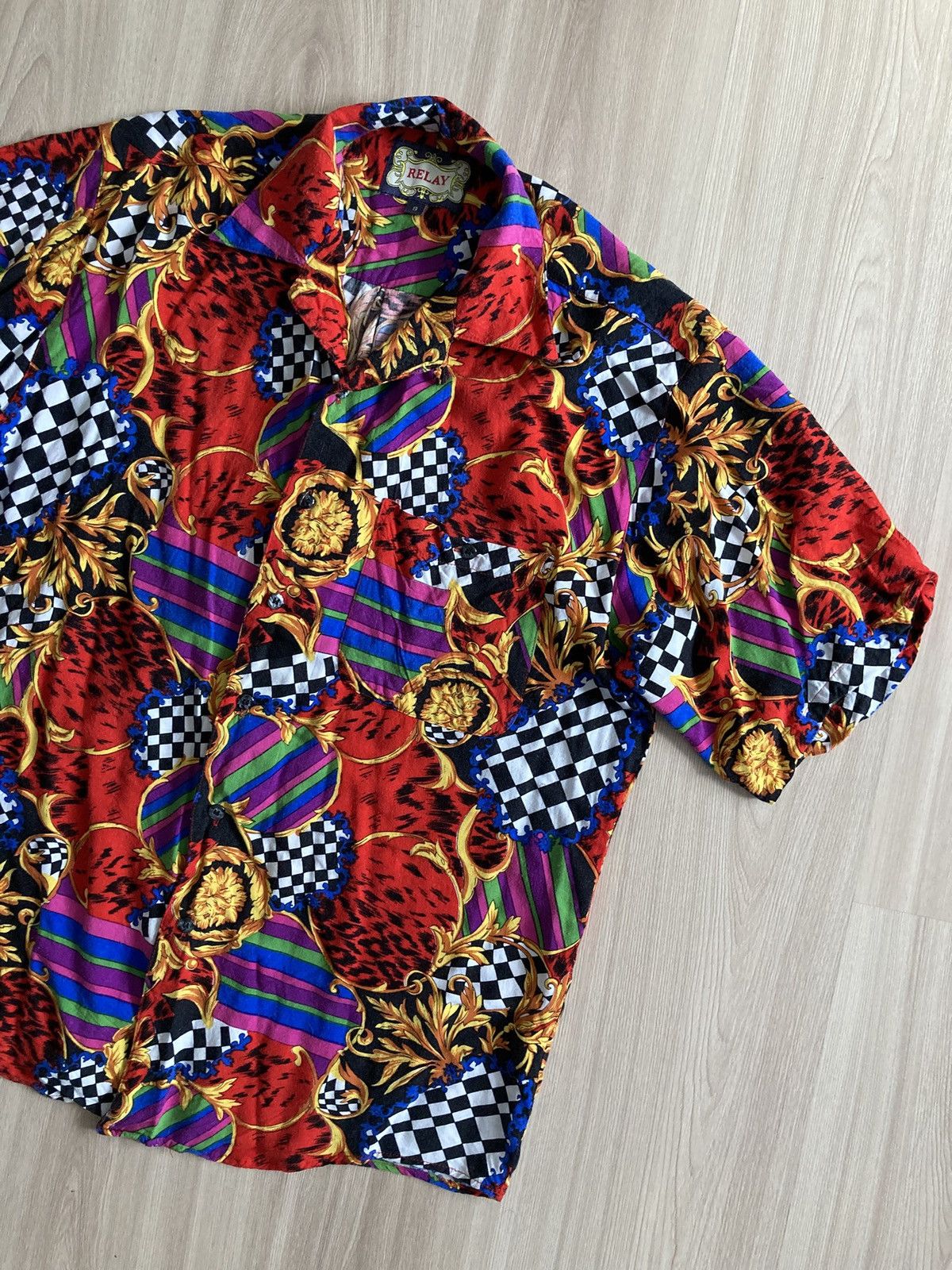 Japanese Brand Vintage Relay Shirt Japanese Style Size US M / EU 48-50 / 2 - 5 Thumbnail