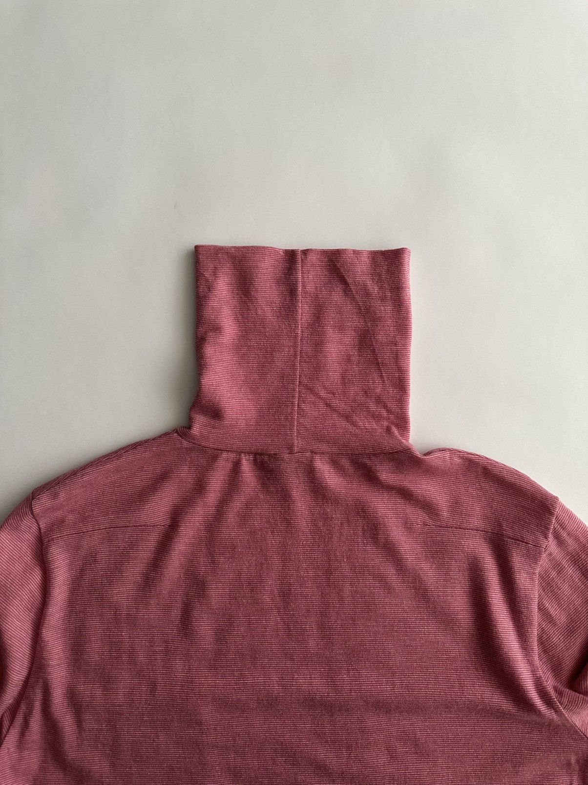 Dior Dior by Hedi Slimane AW05 Striped Wool Turtleneck Sweater Size US L / EU 52-54 / 3 - 7 Thumbnail
