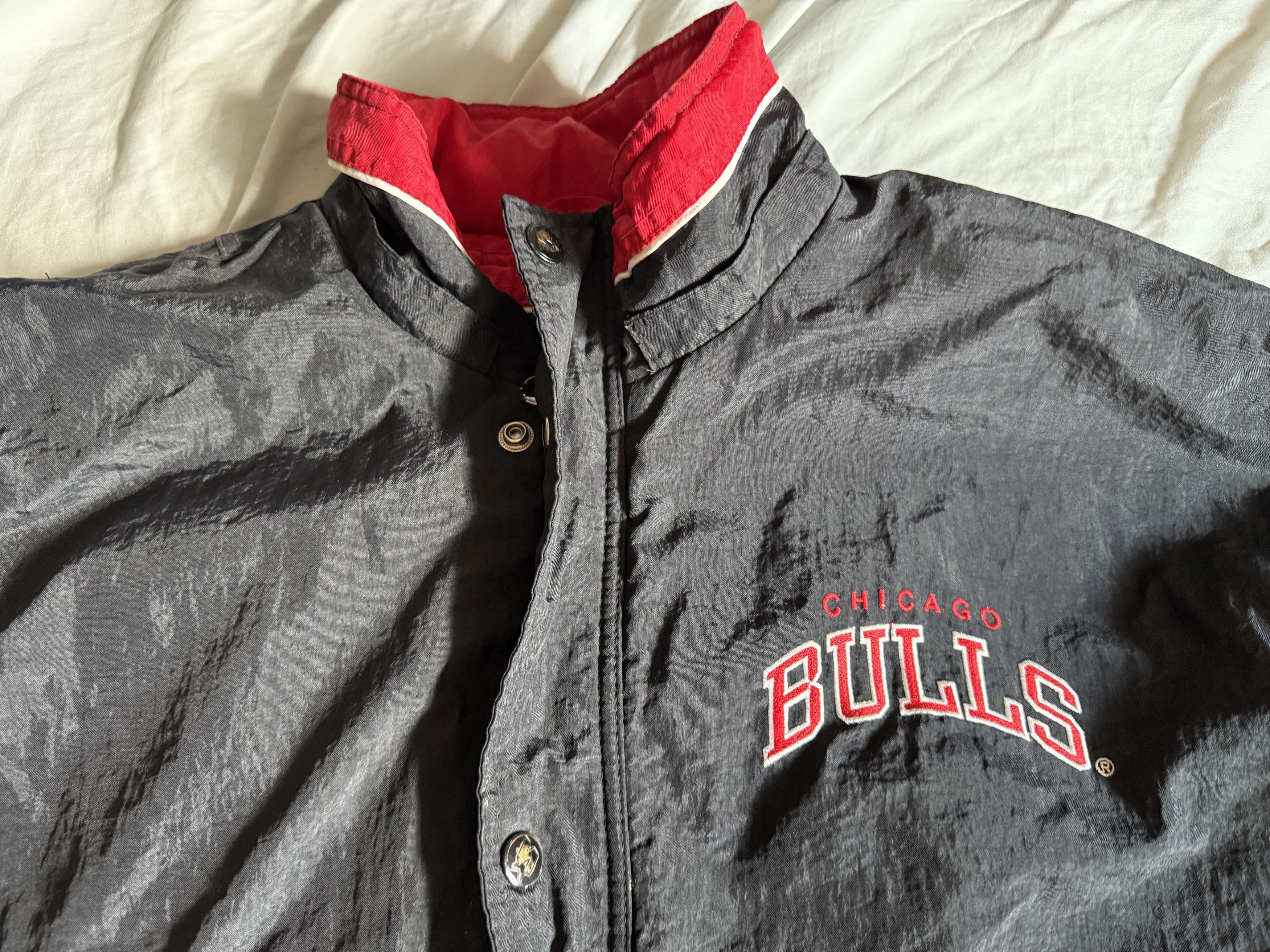 Starter Chicago Bulls Starter Jacket Large Size US L / EU 52-54 / 3 - 4 Thumbnail