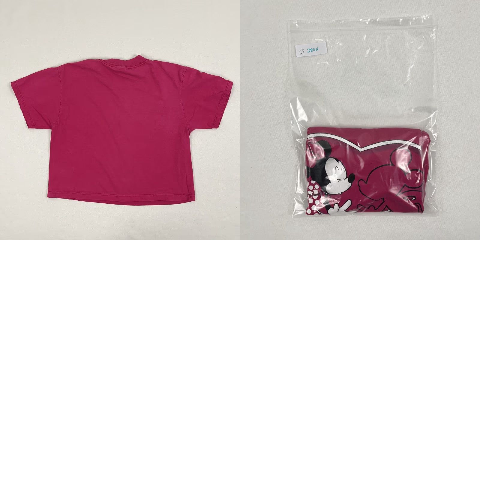 Mickey Unlimited VTG Disney Shirt Womens S Crop Mickey Mouse Minnie Mouse Heart Graphic T Size S / US 4 / IT 40 - 8 Thumbnail
