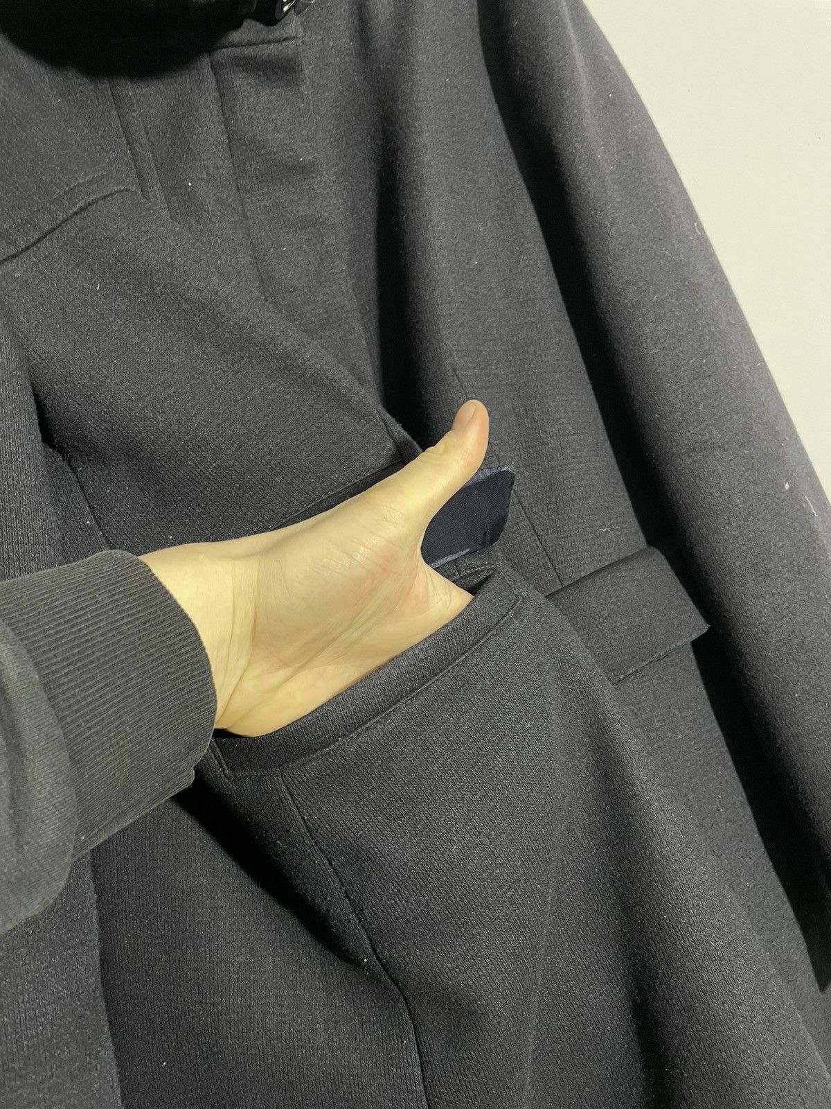 Gimo's Gimo’s Wool Cashmere Fur Men’s coat size 50 Navy Blue Size US M / EU 48-50 / 2 - 9 Thumbnail