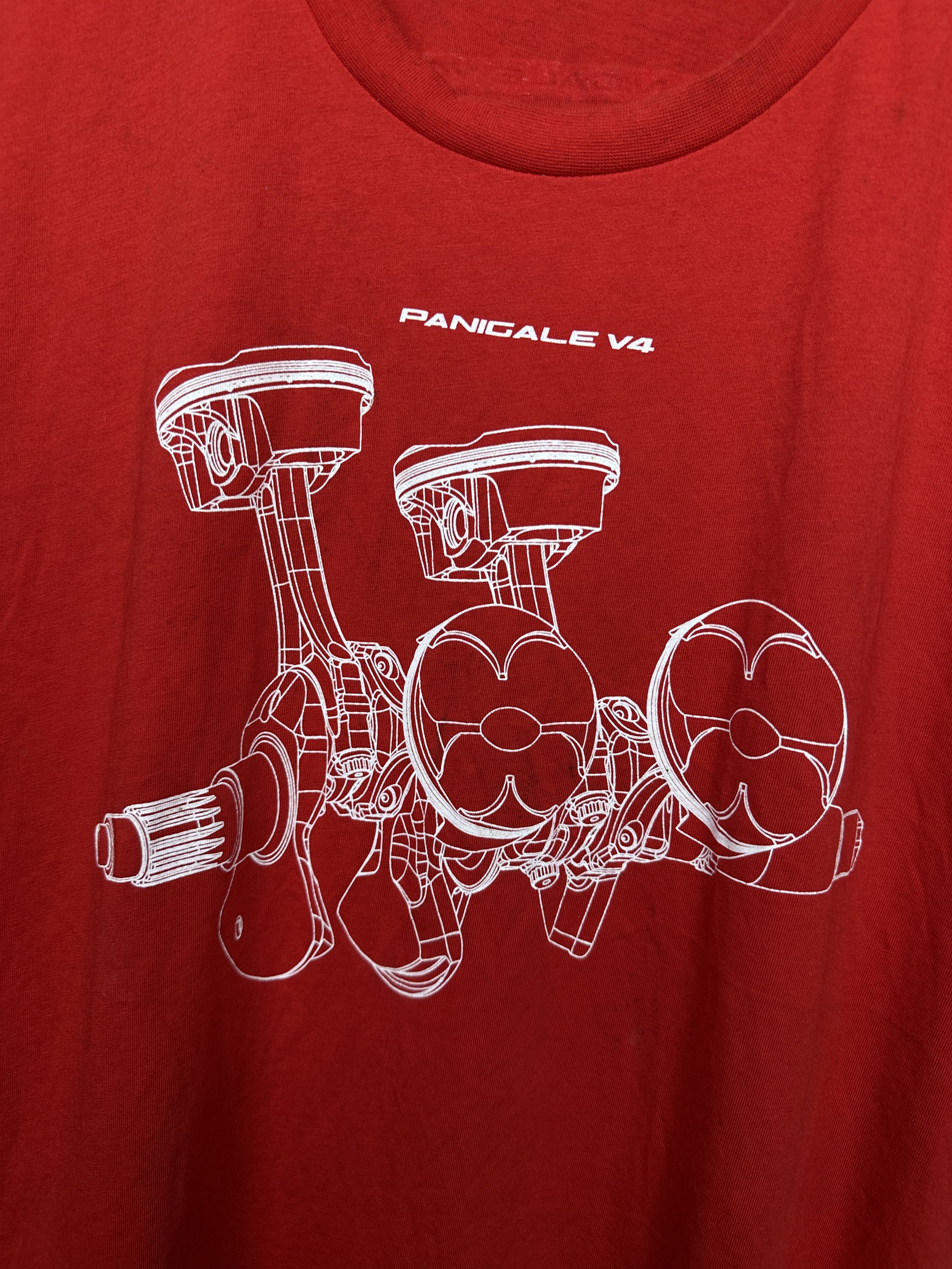 Ducati Ducati Corse Racing Team Vintage Mens Crew Neck T-Shirt Size US XL / EU 56 / 4 - 4 Thumbnail