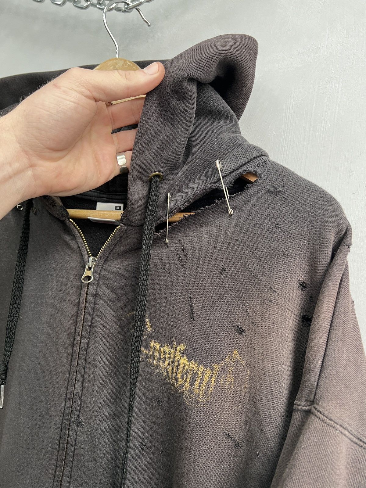 Affliction × If Six Was Nine CRAZY SUN FADED TRASH legrandebleu STYLE HOODIE Size US XL / EU 56 / 4 - 5 Thumbnail
