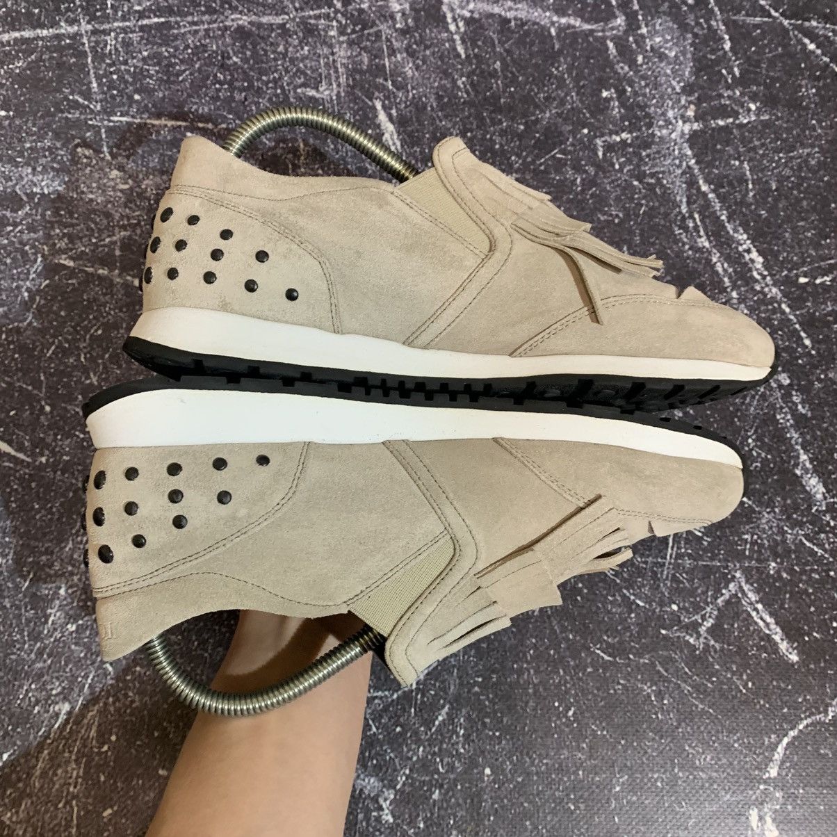 Tod's Tod’s Women’s Suede Sneakers Size 38 EU Size US 8 / IT 38 - 8 Thumbnail