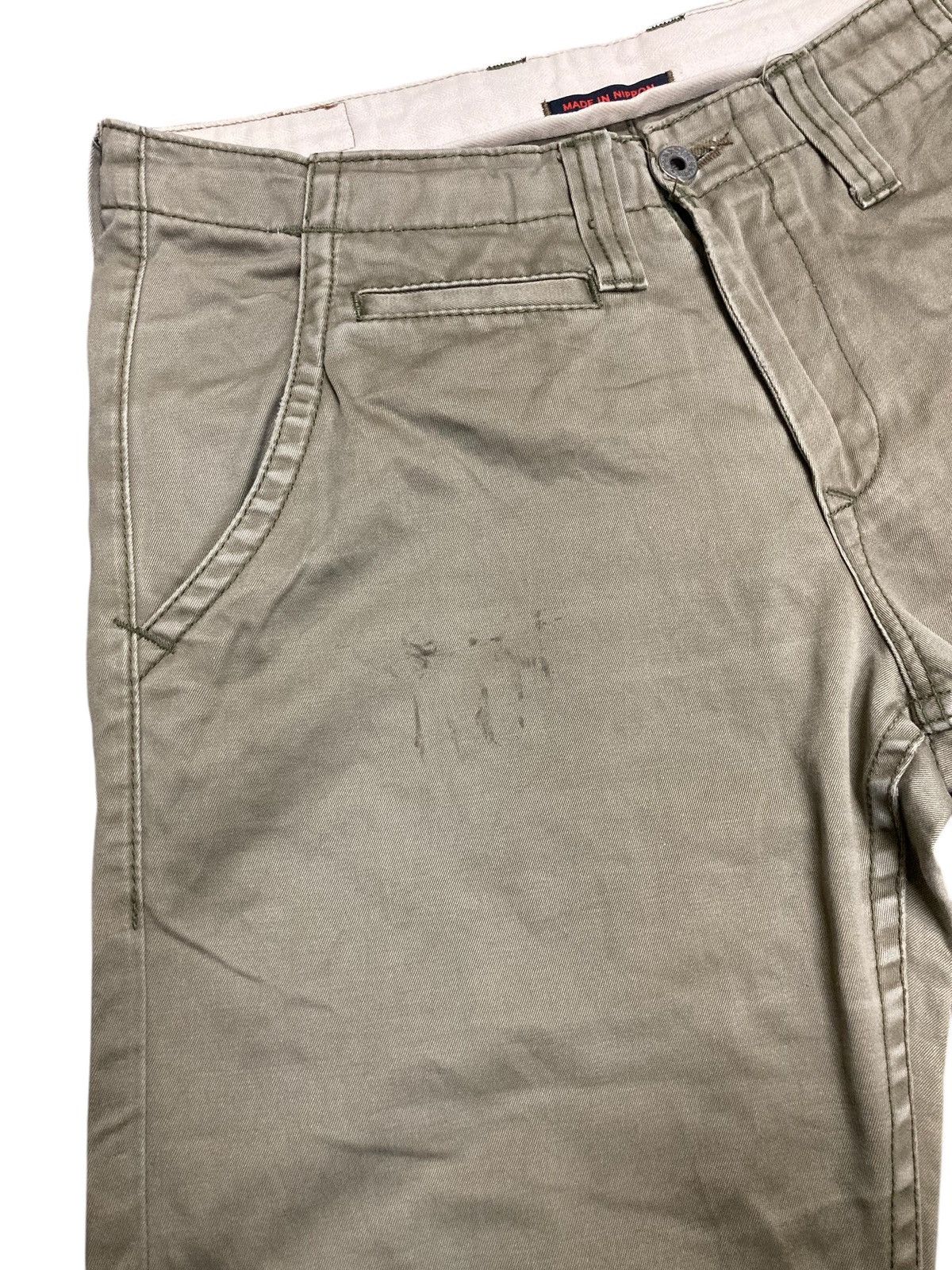 Kapital Reworked Blue Way Khaki Patchwork Pants Size US 32 / EU 48 - 4 Thumbnail