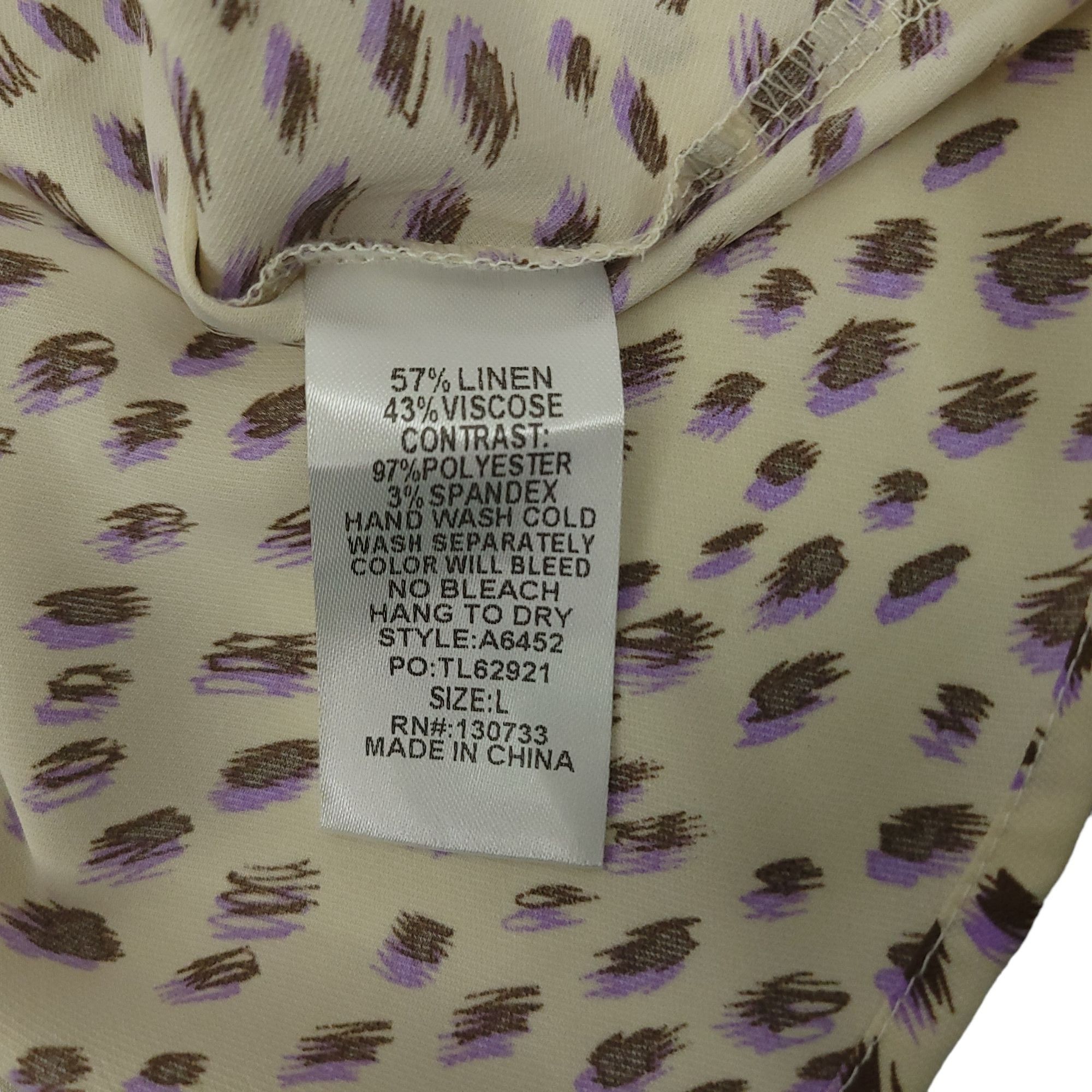 Other Umgee Boho Dress L Cream Sleeveless Leopard Print Animal Mix Size L / US 10 / IT 46 - 8 Thumbnail
