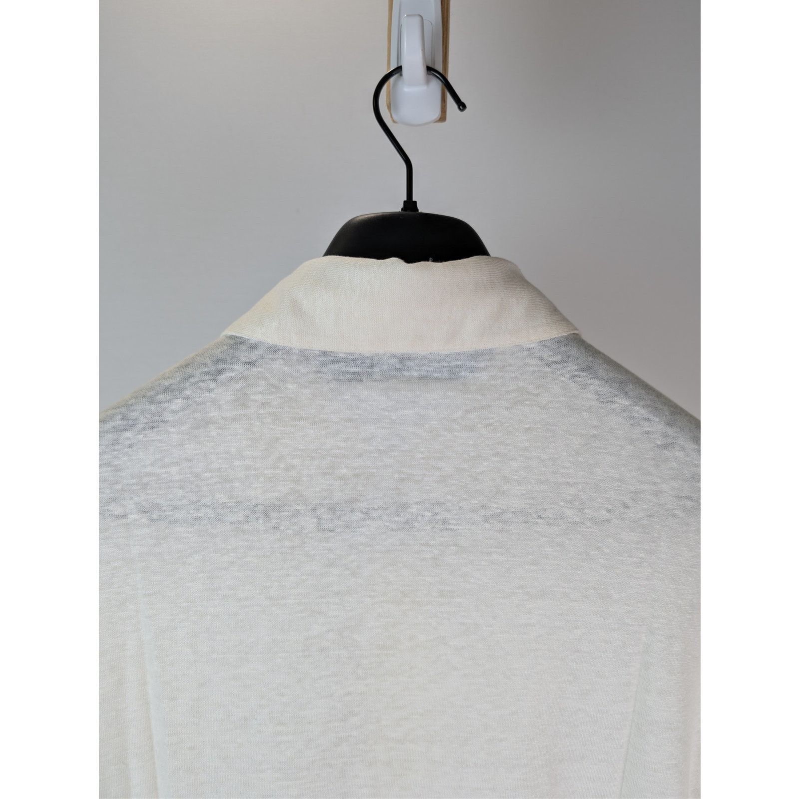 Palm Angels o1rshd1 Classic Logo Linen Polo Shirt in Off-White Size US XL / EU 56 / 4 - 15 Thumbnail