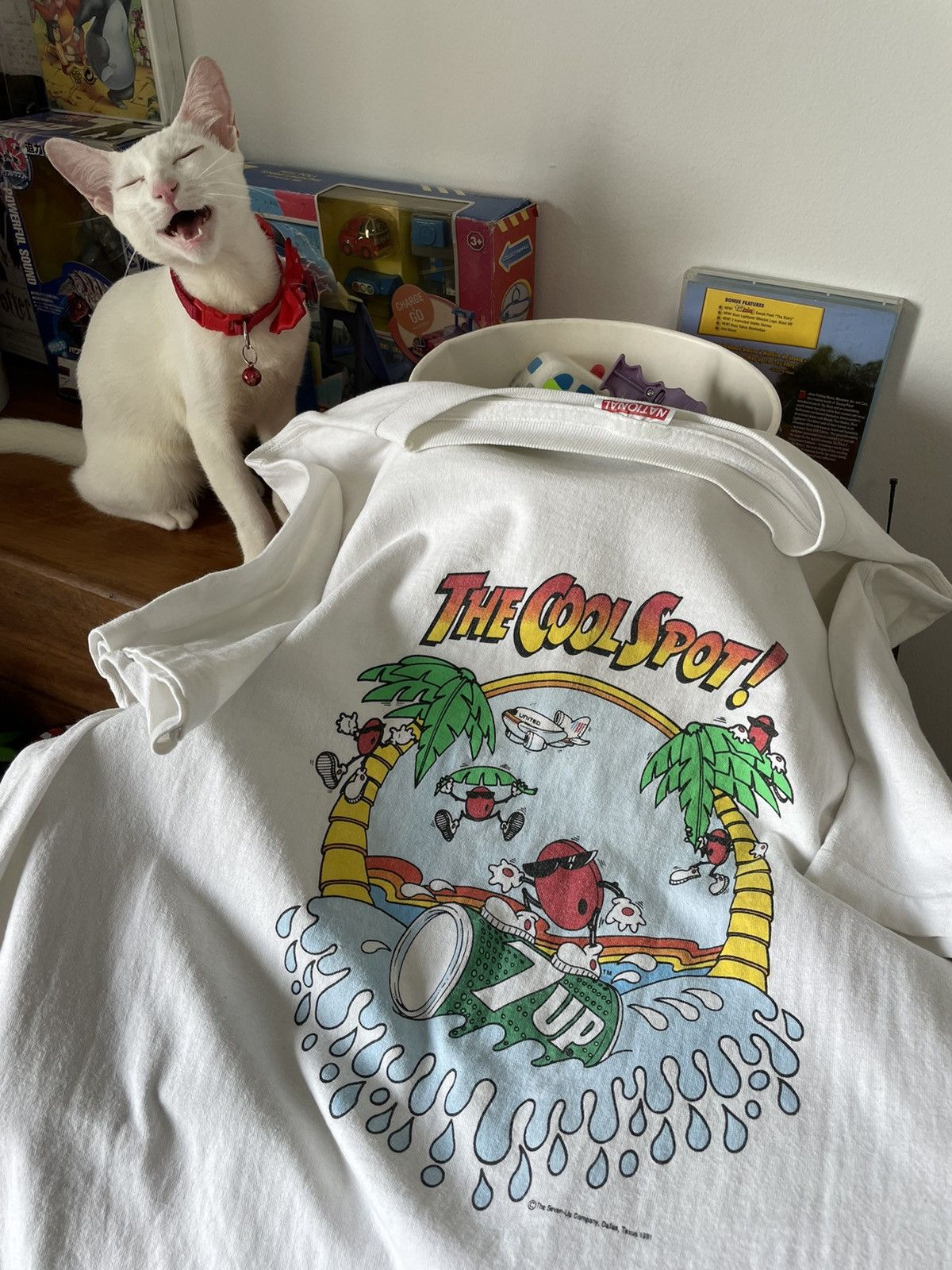 Vintage 7 Up 1991 Size US L / EU 52-54 / 3 - 2 Thumbnail