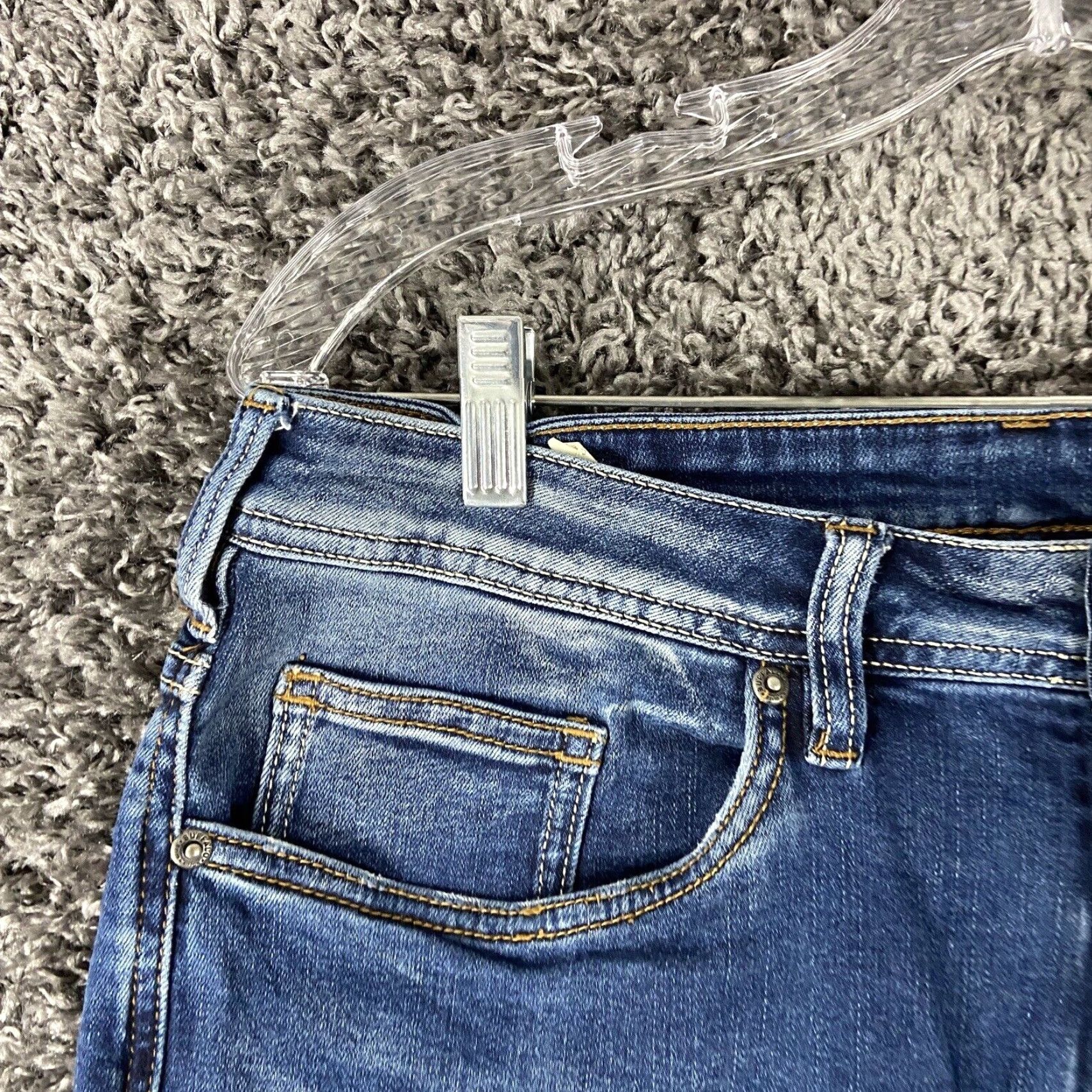 Buffalo David Bitton VINTAGE? No. Buffalo David Bitton Jeans Slim Stretch Ash-X Women’s 31 Blue Distressed - Jeans - Adult Women Size 24" / US 00 / IT 34 - 5 Thumbnail