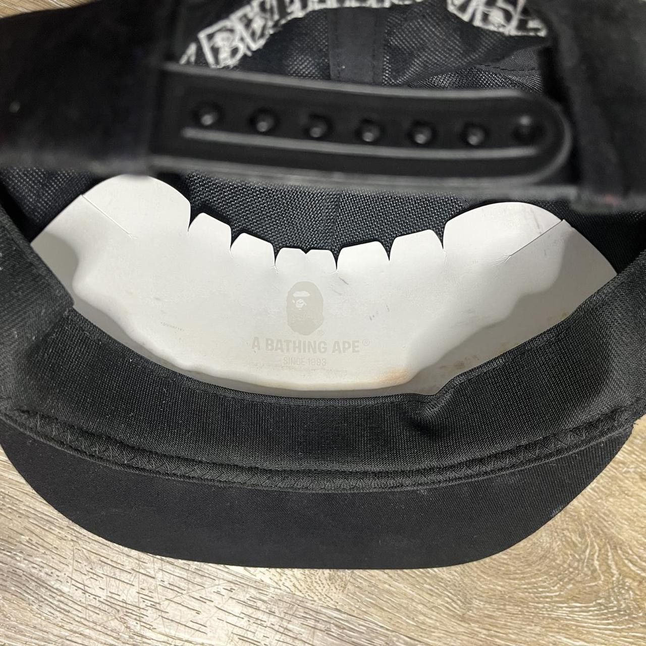 Bape RARE bape double visor snapback Size ONE SIZE - 6 Thumbnail
