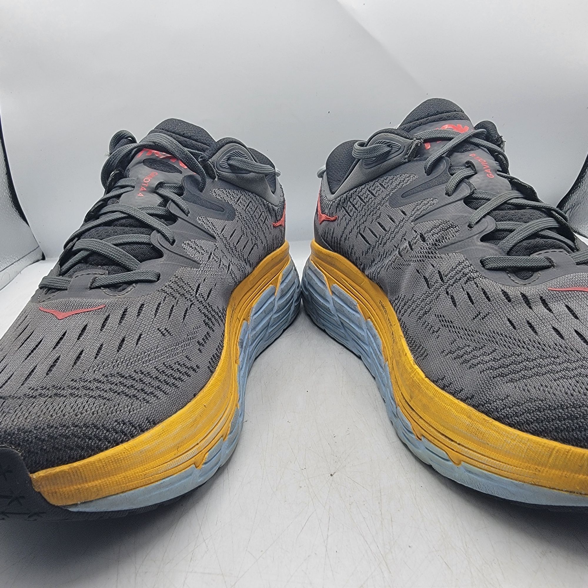 Hoka Hoka One One Gaviota 4 Mens 11 D Gray Running Training Shoes Size US 11 / EU 44 - 3 Thumbnail