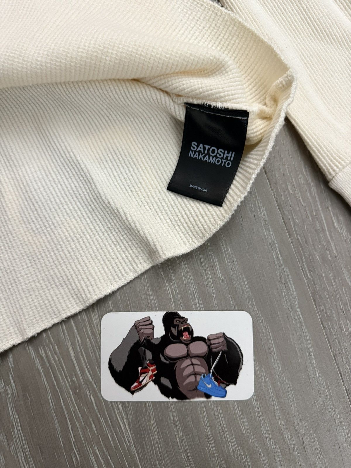 Satoshi Nakamoto SATOSHI NAKAMOTO LUKE T-SHIRT THERMAL Size US XXL / EU 58 / 5 - 7 Thumbnail