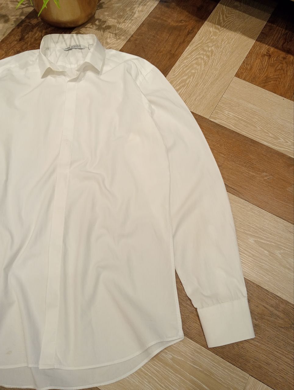 Neil Barrett NEIL BARRETT SLIM FIT WHITE SHIRT - WHITE Size US L / EU 52-54 / 3 - 4 Thumbnail