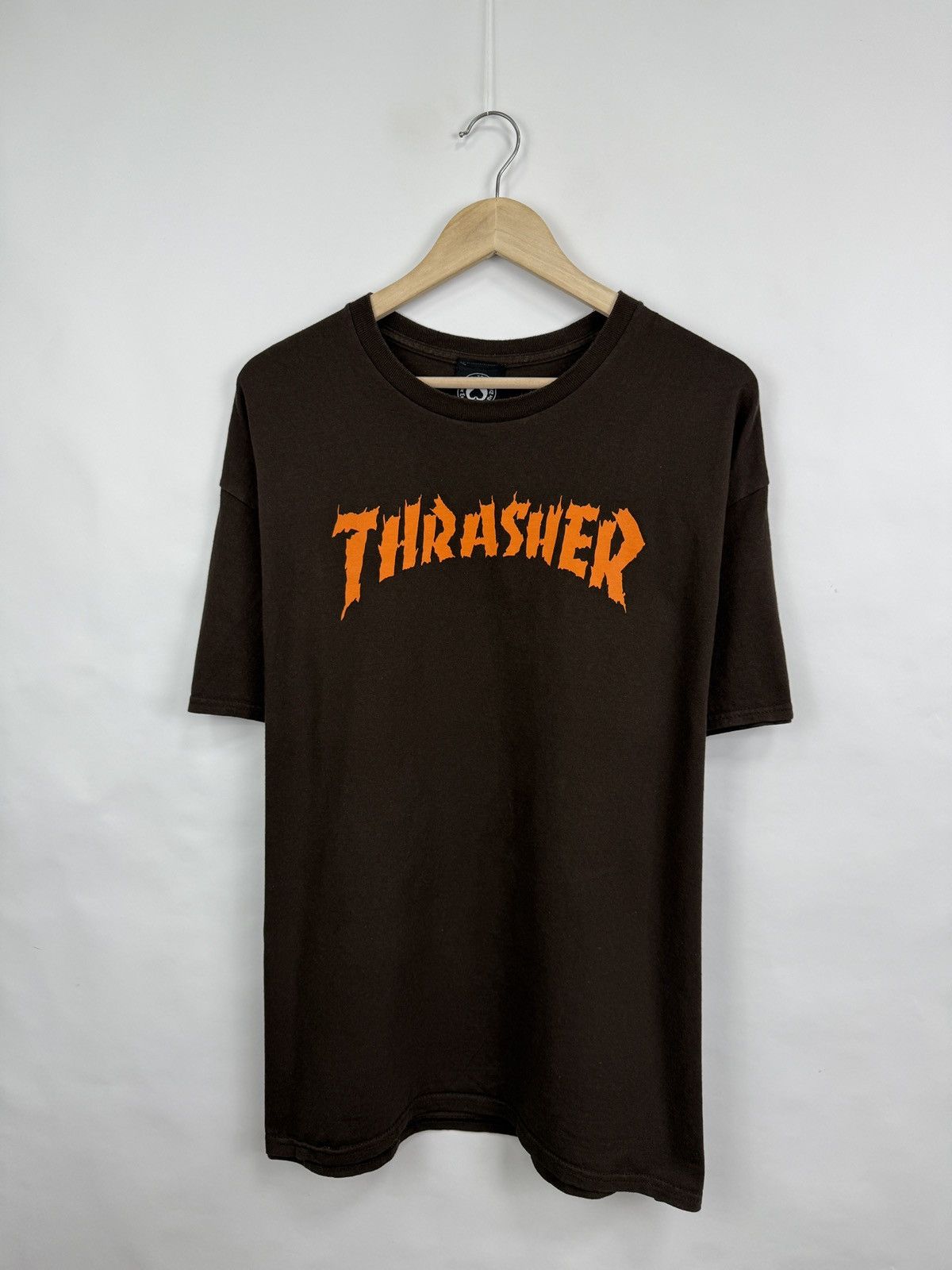 Thrasher 🛹🇺🇸 Y2K Thrasher Burn It Down T-Shirt Rare Retro Hype Size US XL / EU 56 / 4 - 7 Thumbnail