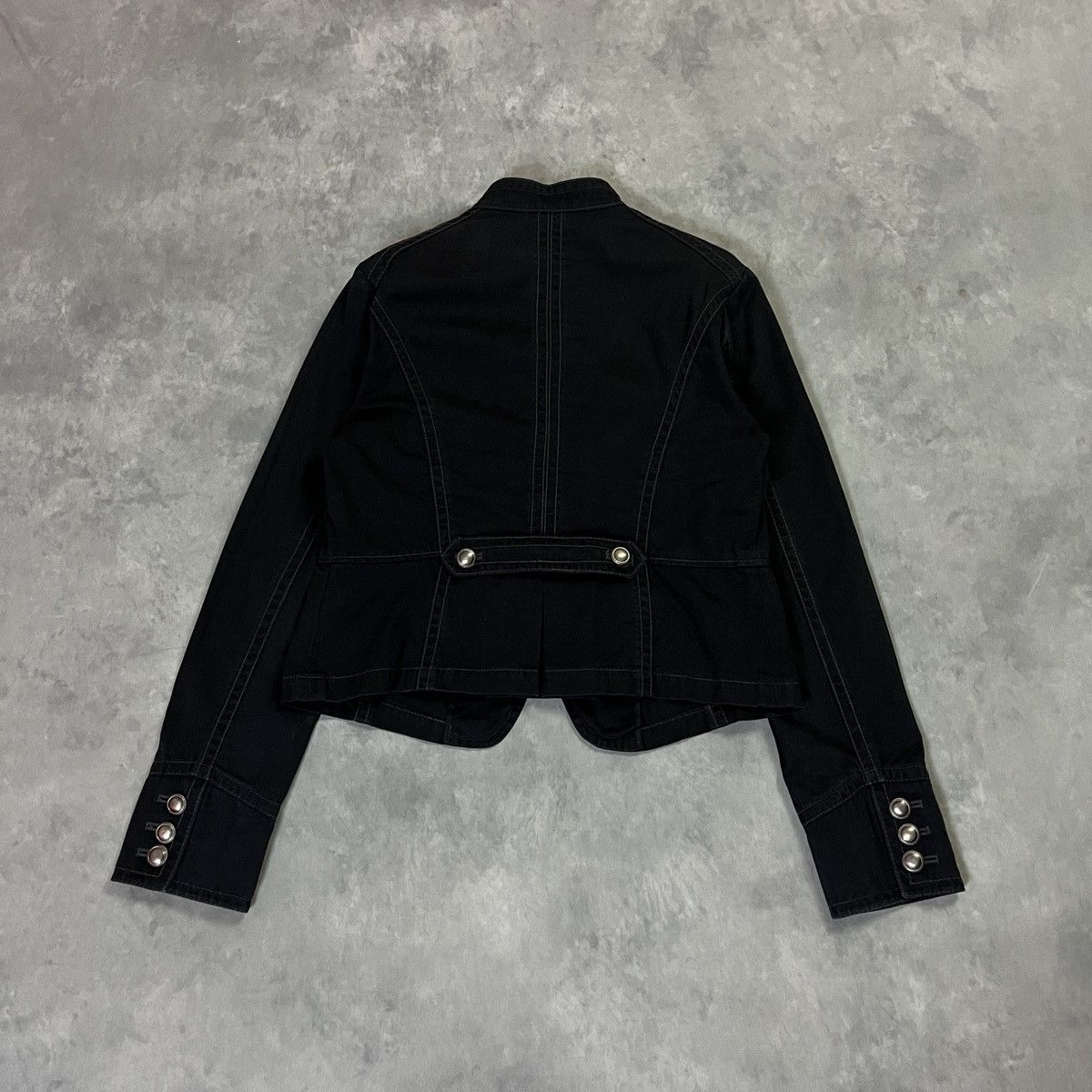14th Addiction Vintage Napoleonic Military Gothic Cropped Vkei Ifsix Jacket Size XS / US 0-2 / IT 36-38 - 9 Thumbnail