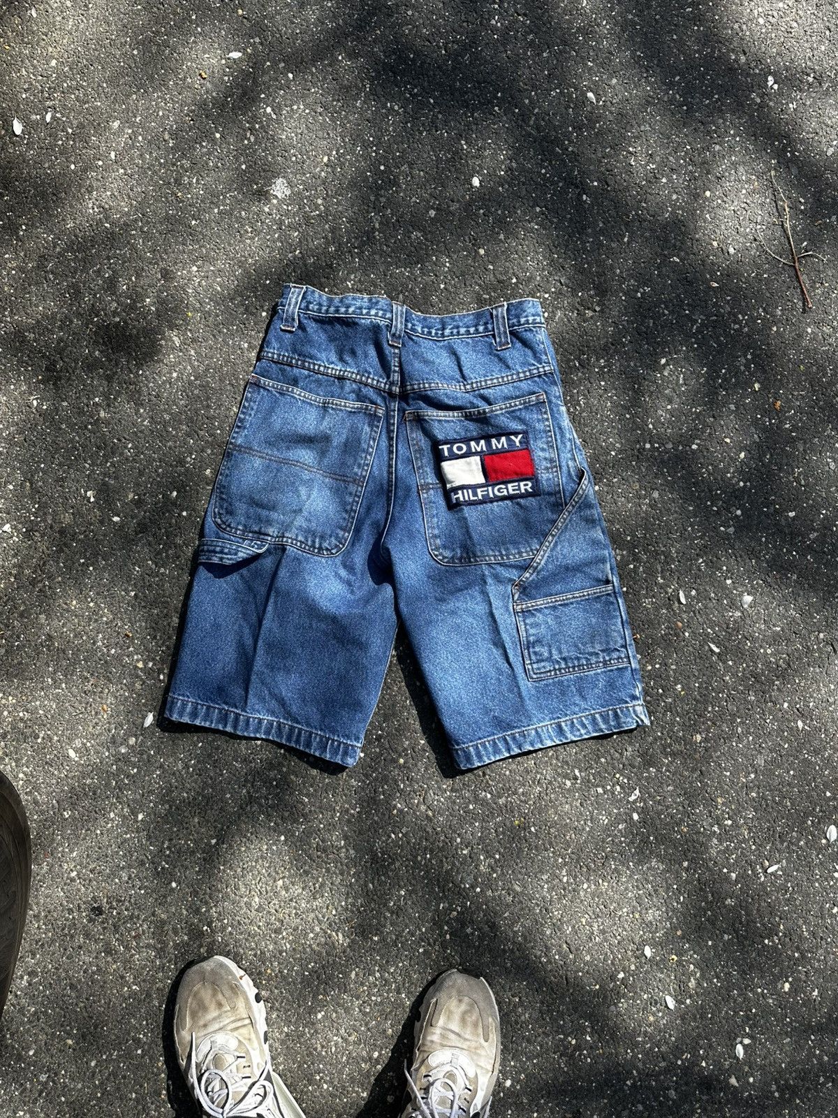 Tommy Hilfiger Vintage 90s Tommy Hilfiger denim shorts Size US 30 / EU 46 - 1 Thumbnail