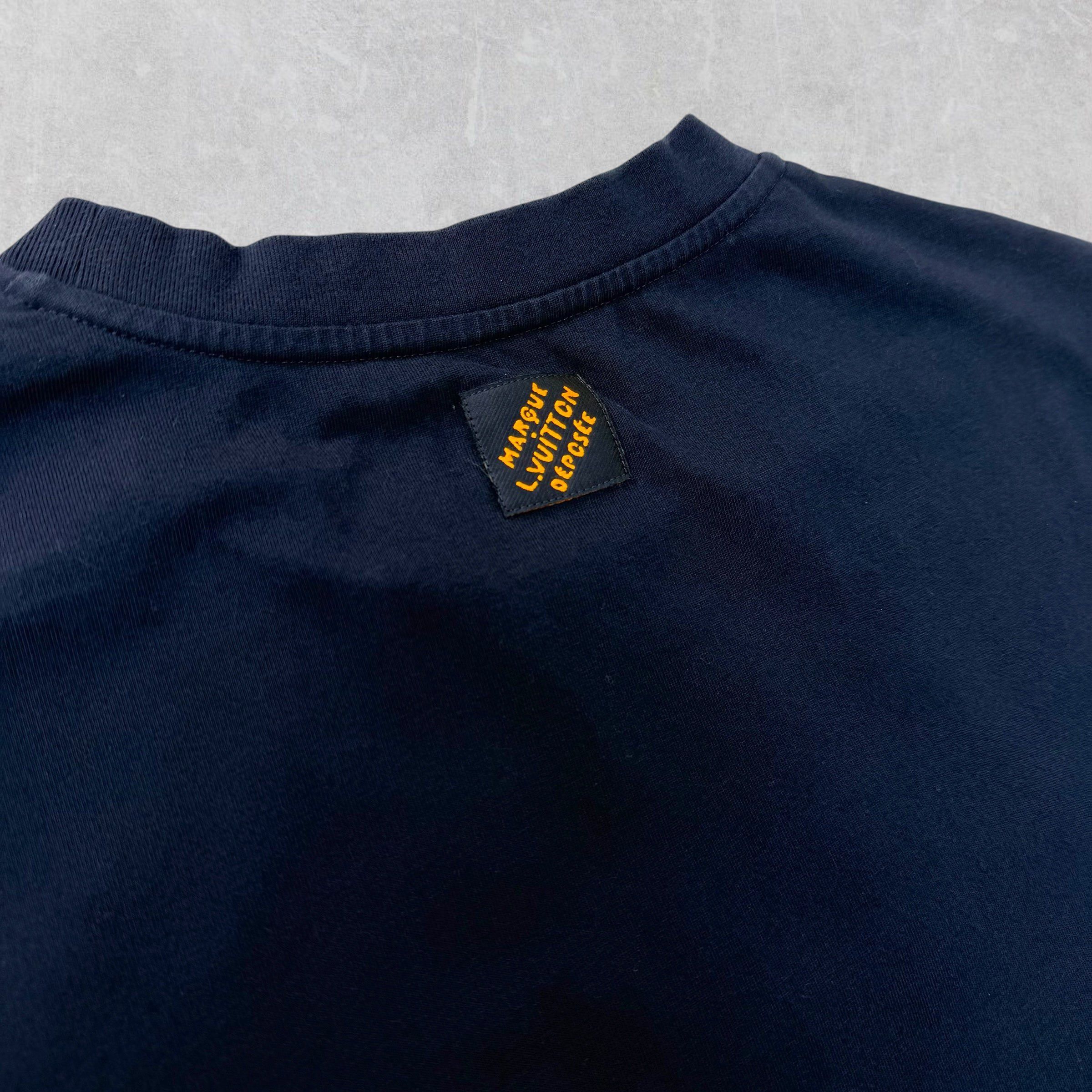 Louis Vuitton Louis Vuitton x Nigo Embroidered Tee L Size US L / EU 52-54 / 3 - 4 Thumbnail