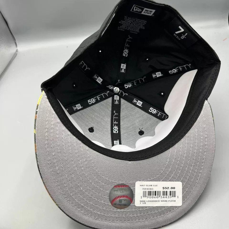 New Era Los Angeles LA Dodgers Hat Men 7 1/8 59Fifty New Era Fitted Size ONE SIZE - 6 Thumbnail